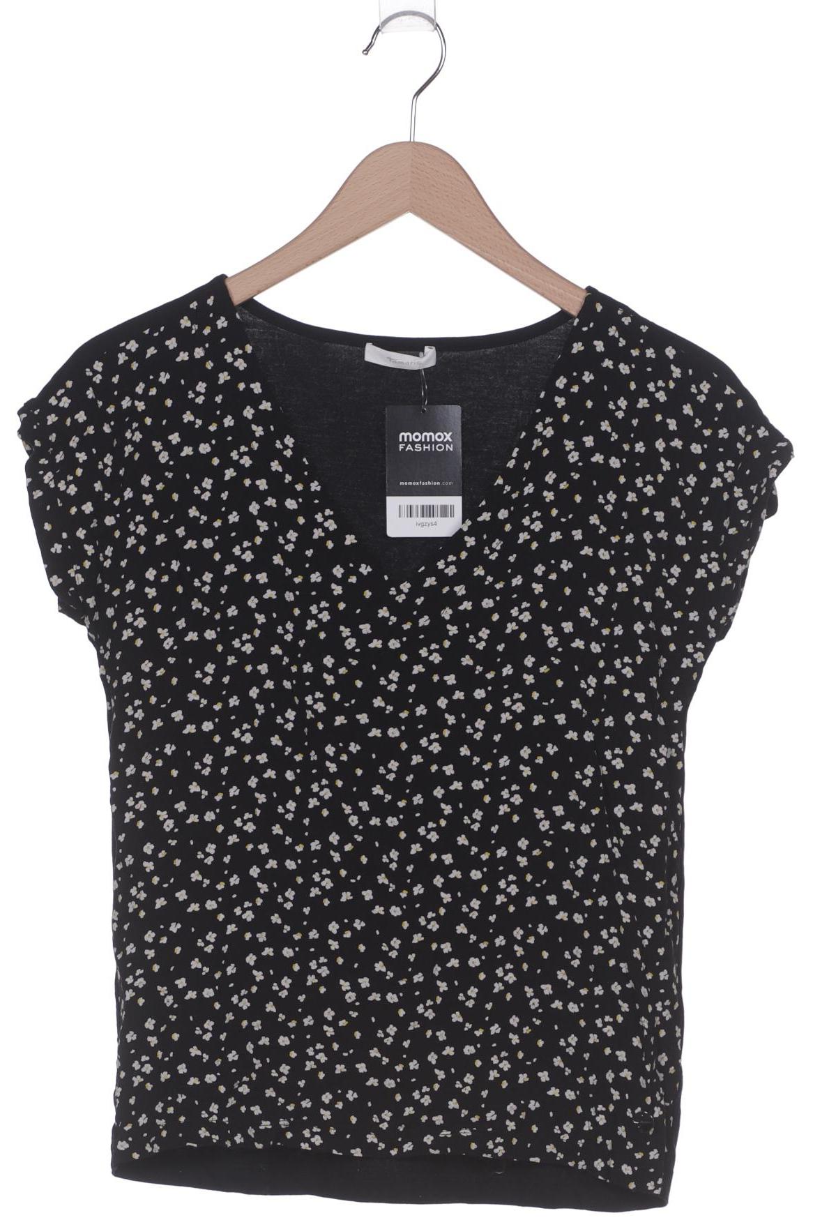 

Tamaris Damen T-Shirt, schwarz, Gr. 38
