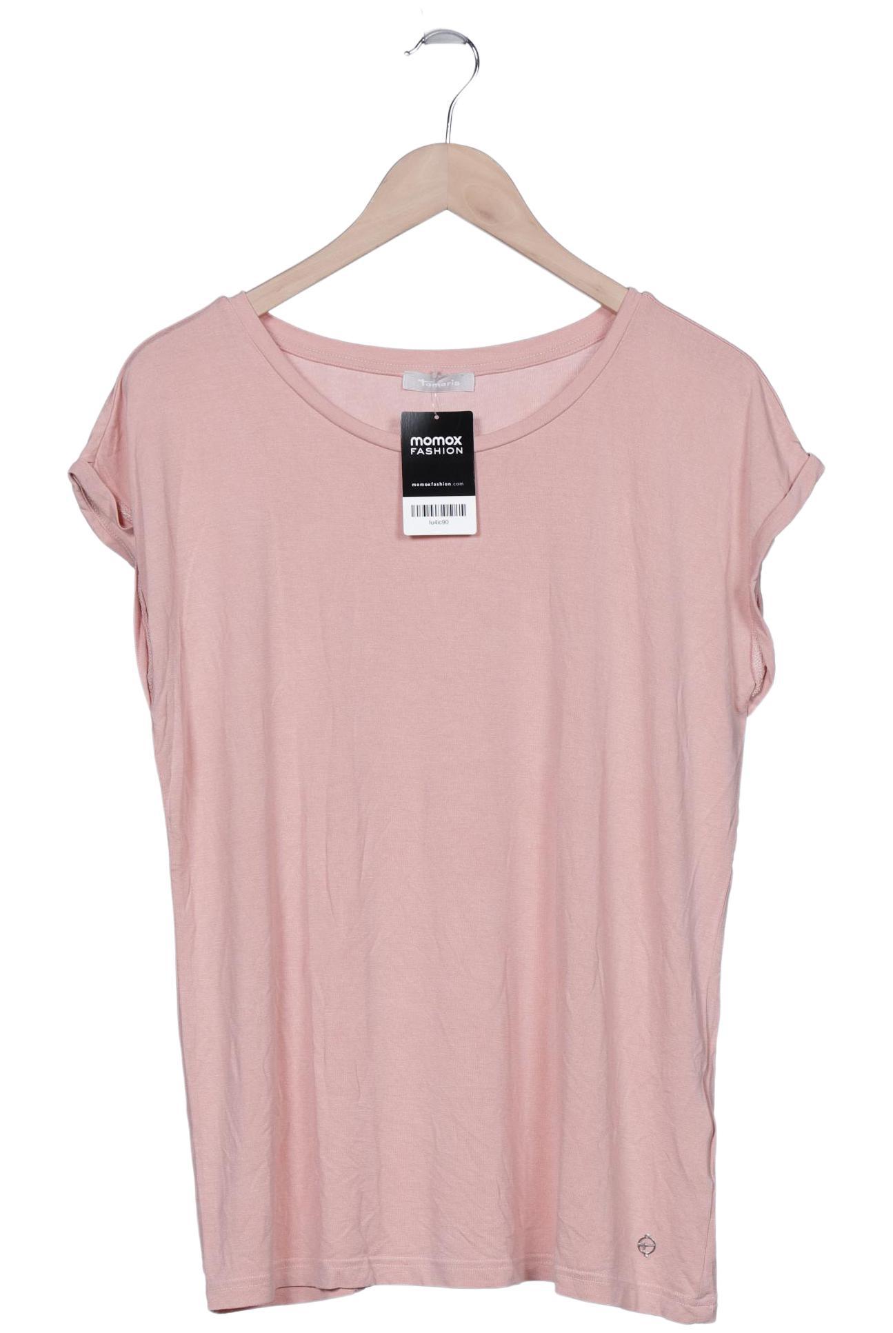 

Tamaris Damen T-Shirt, pink, Gr. 40