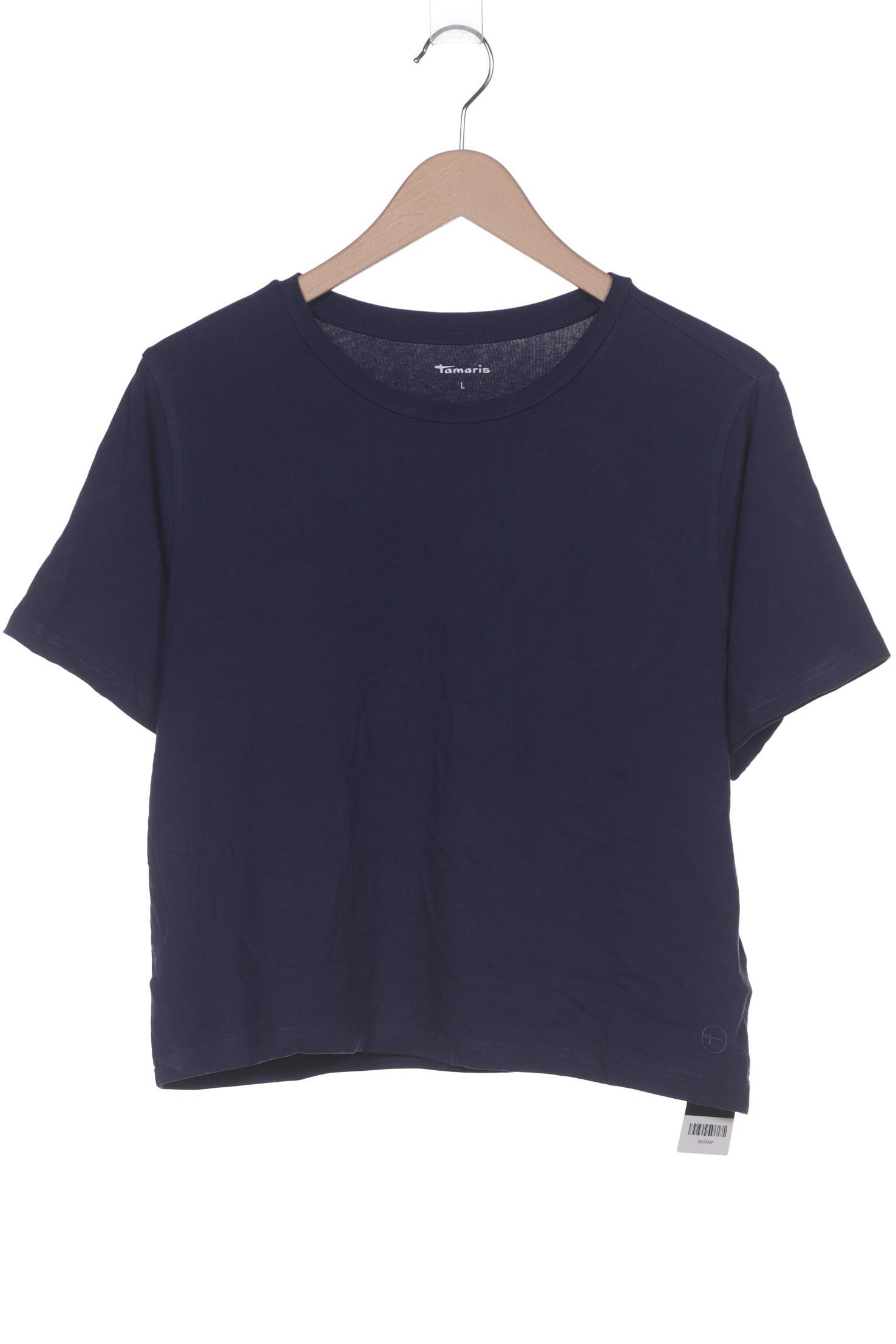

Tamaris Damen T-Shirt, marineblau, Gr. 42