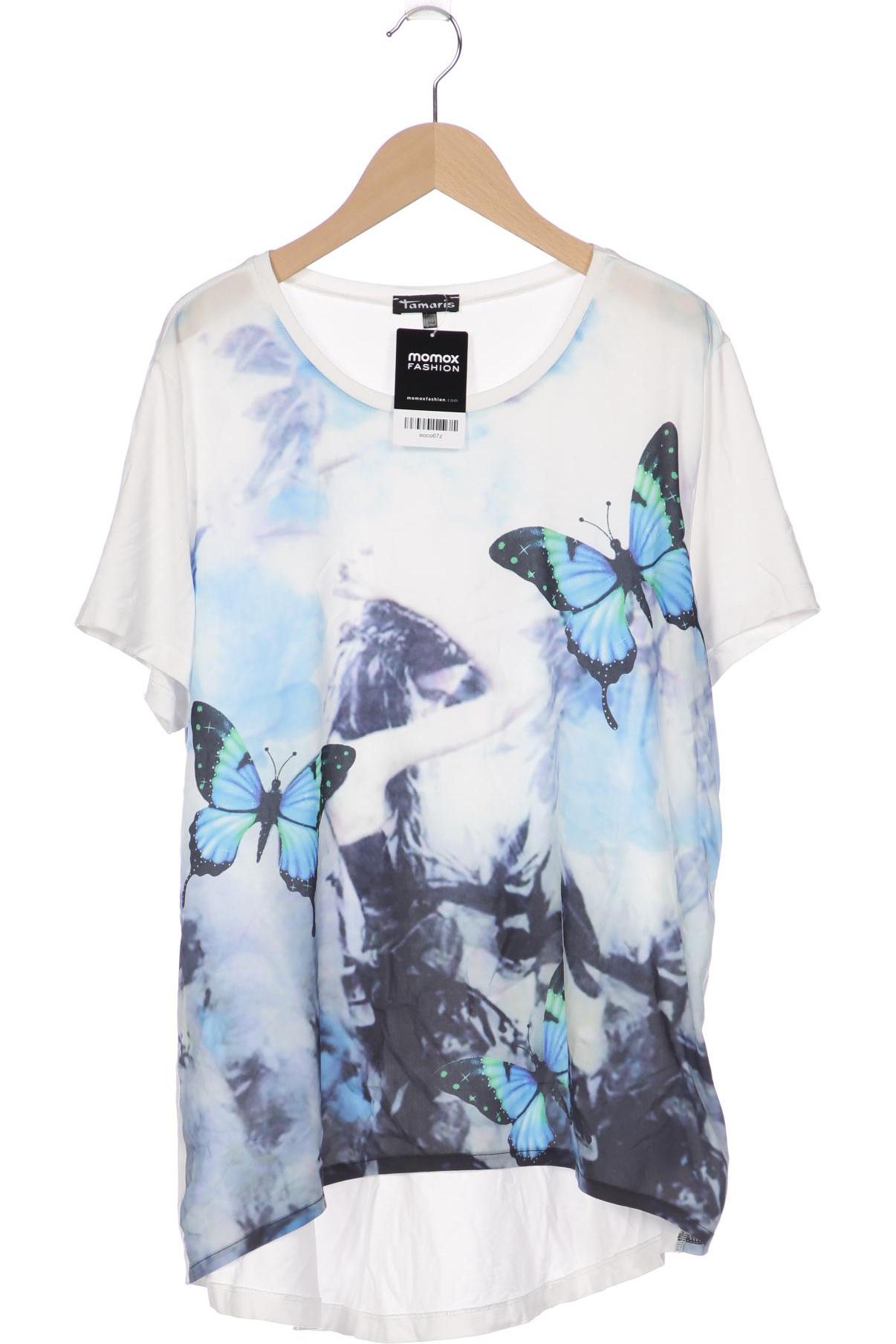 

Tamaris Damen T-Shirt, weiß
