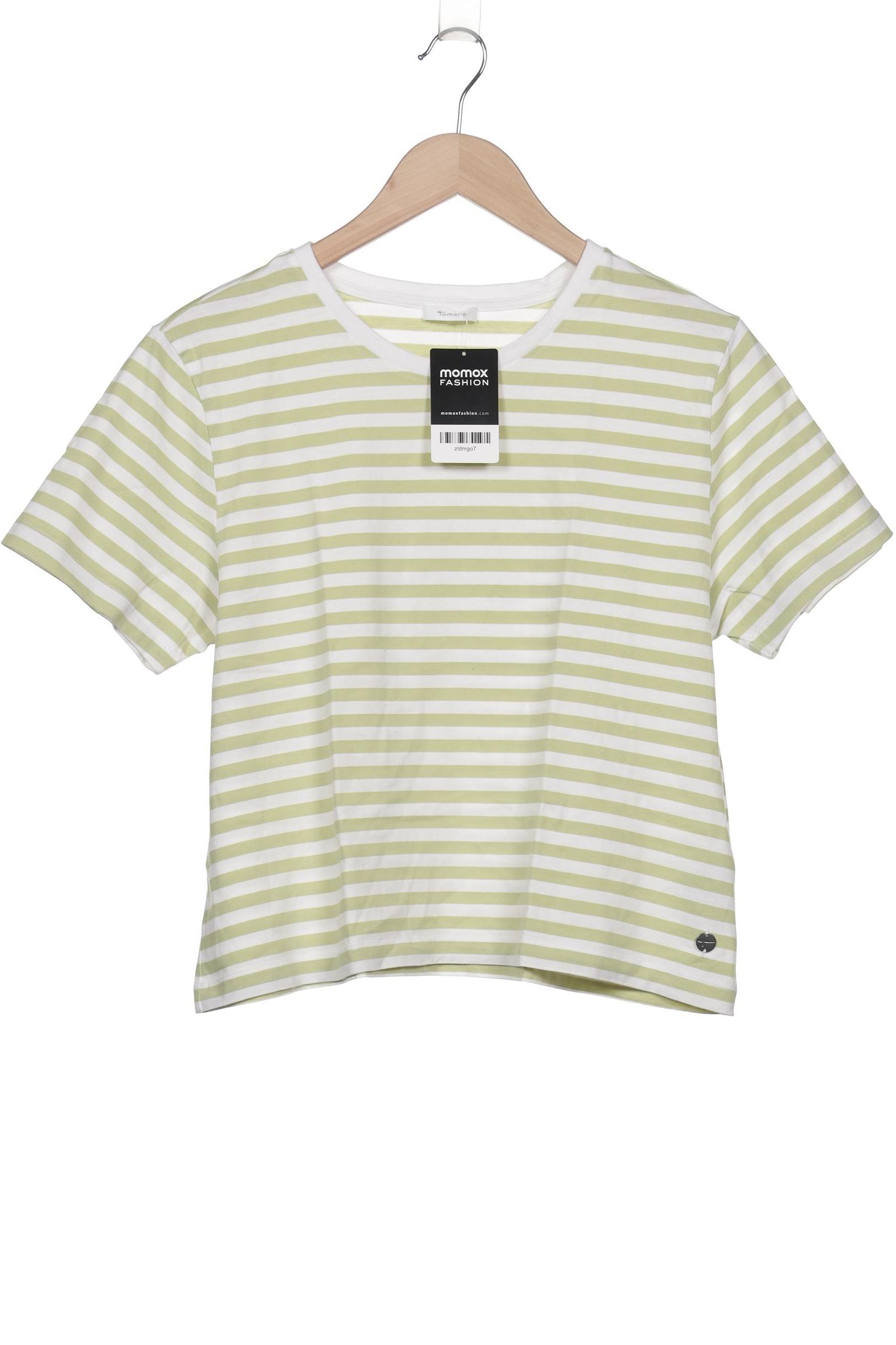 

Tamaris Damen T-Shirt, hellgrün, Gr. 42