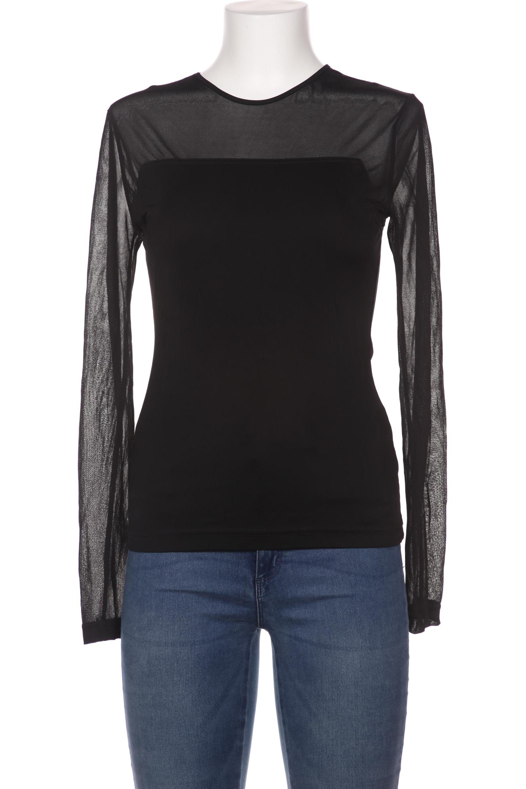 

Tandem Damen Langarmshirt, schwarz, Gr. 38