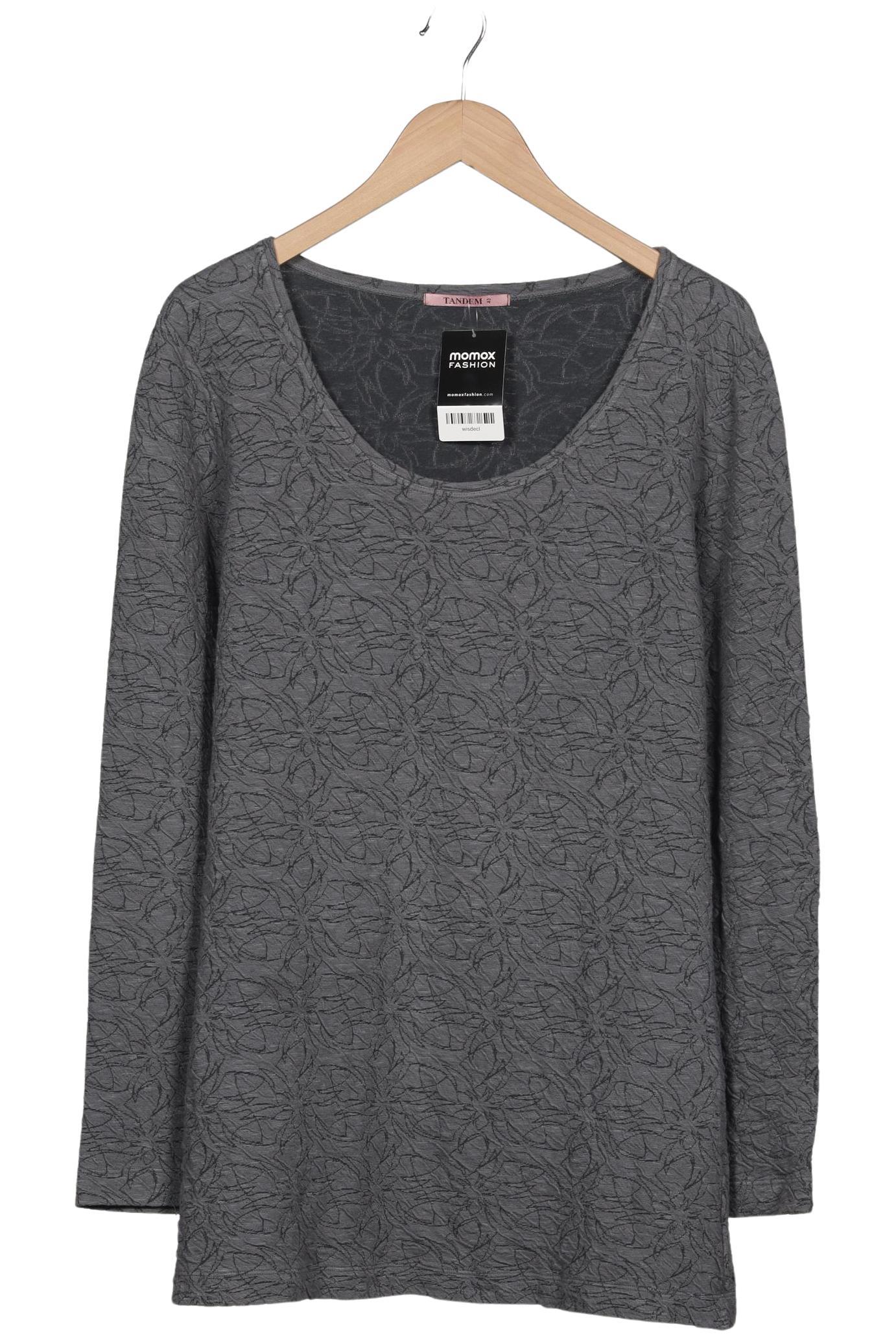 

Tandem Damen Langarmshirt, grau, Gr. 42