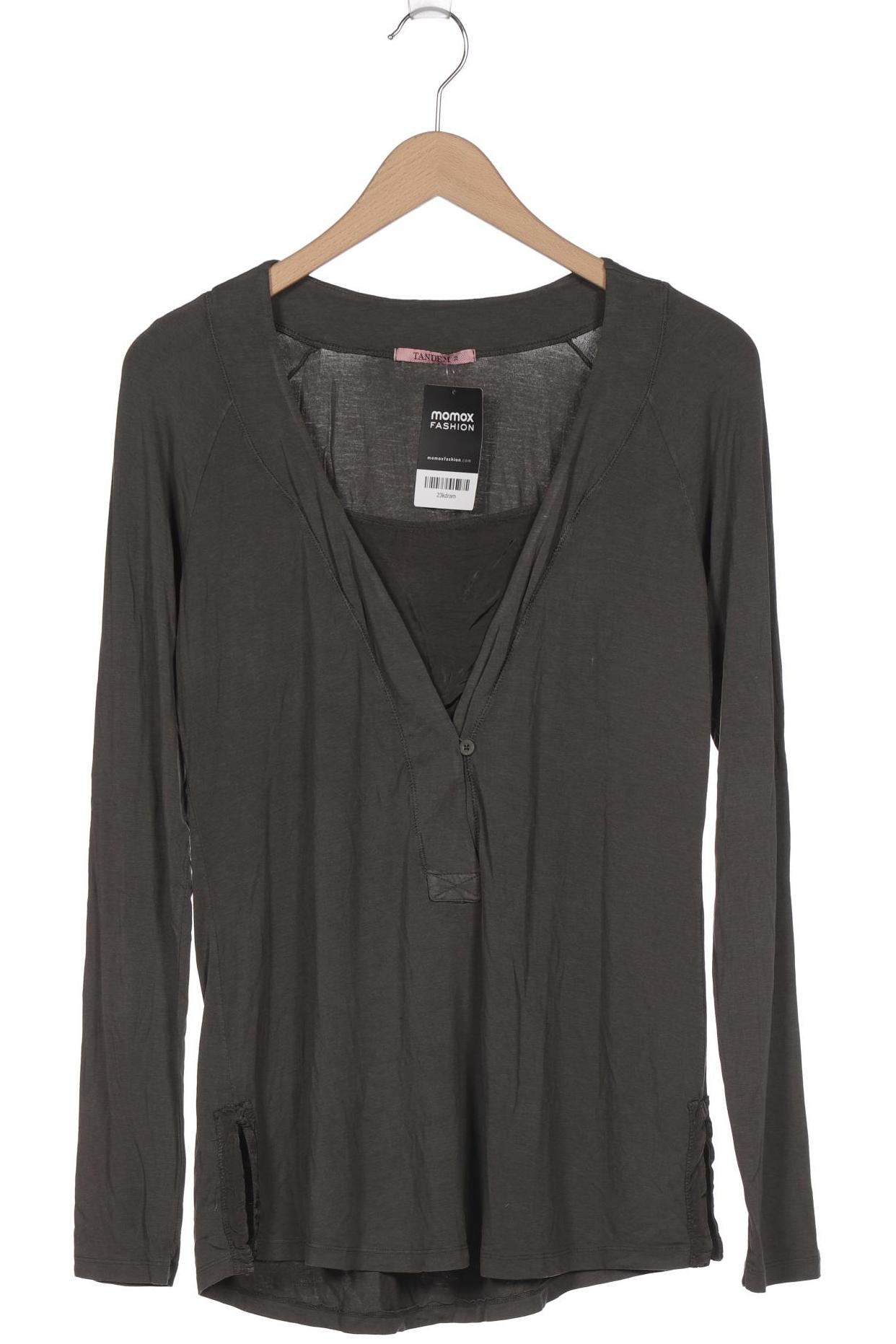 

Tandem Damen Langarmshirt, grau, Gr. 38