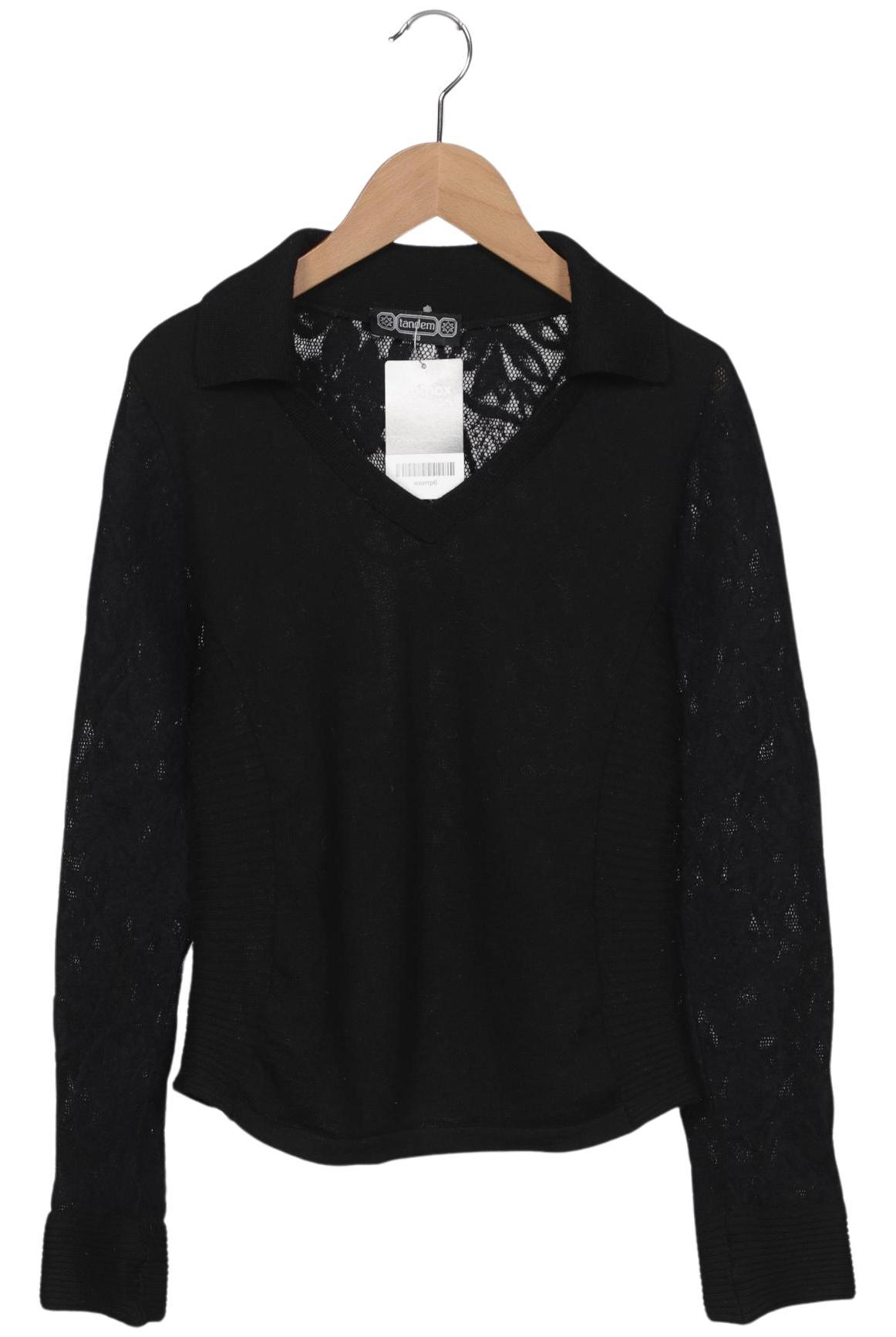 

Tandem Damen Pullover, schwarz, Gr. 38