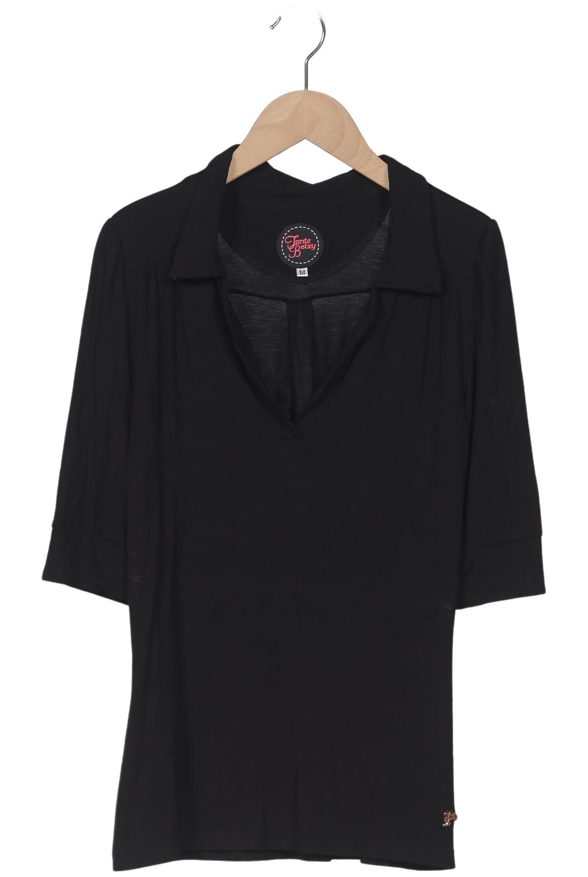 

Tante Betsy Damen Langarmshirt, schwarz, Gr. 38