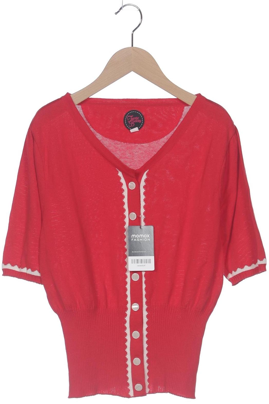 

Tante Betsy Damen Strickjacke, rot, Gr. 42