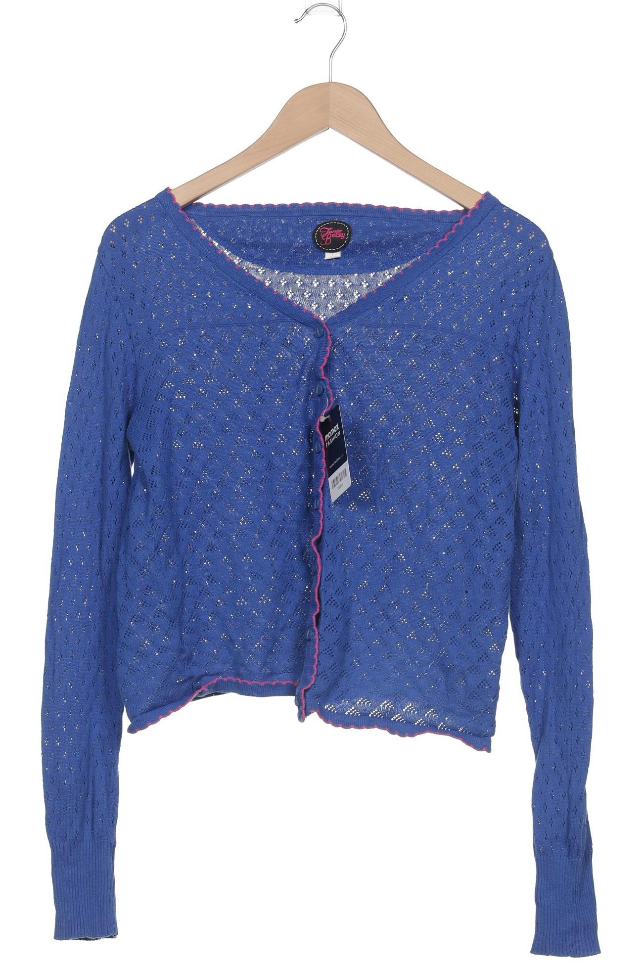 

Tante Betsy Damen Strickjacke, blau, Gr. 42
