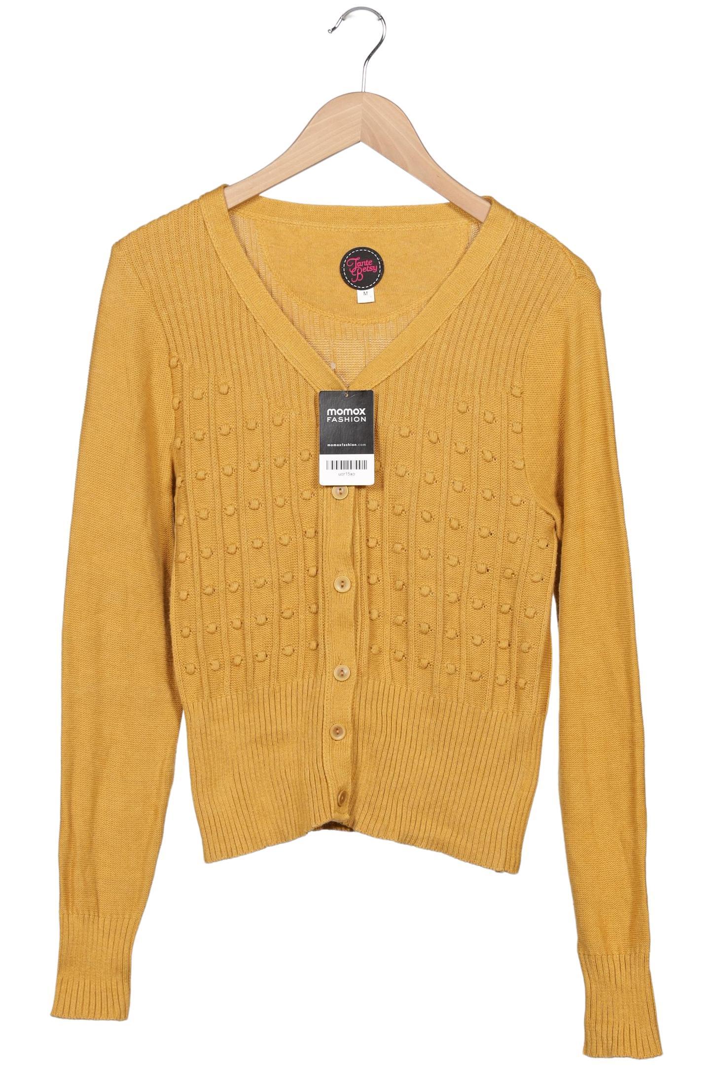 

Tante Betsy Damen Strickjacke, gelb, Gr. 38