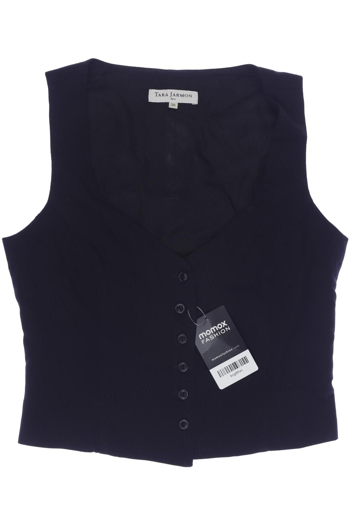 

Tara Jarmon Damen Weste, schwarz, Gr. 36