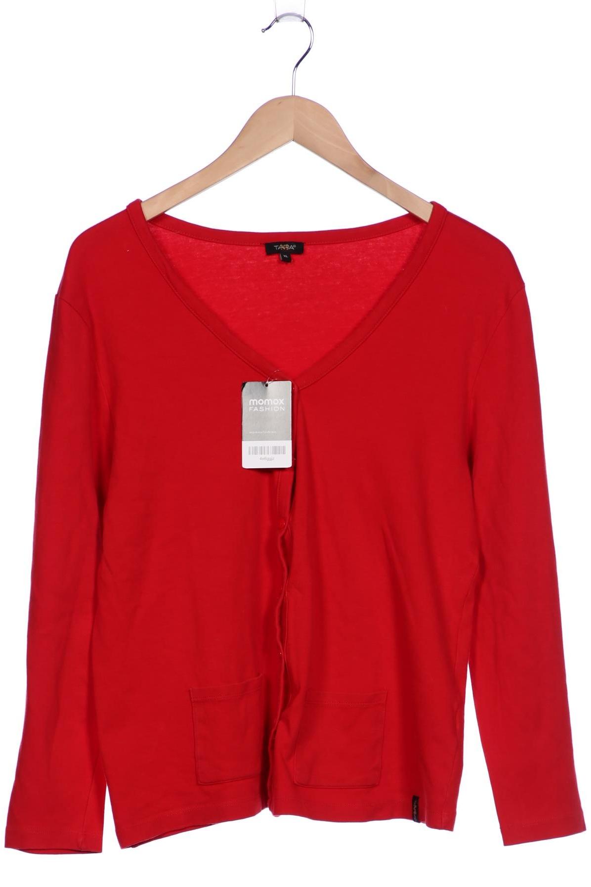 

Tara Jarmon Damen Strickjacke, rot, Gr. 44