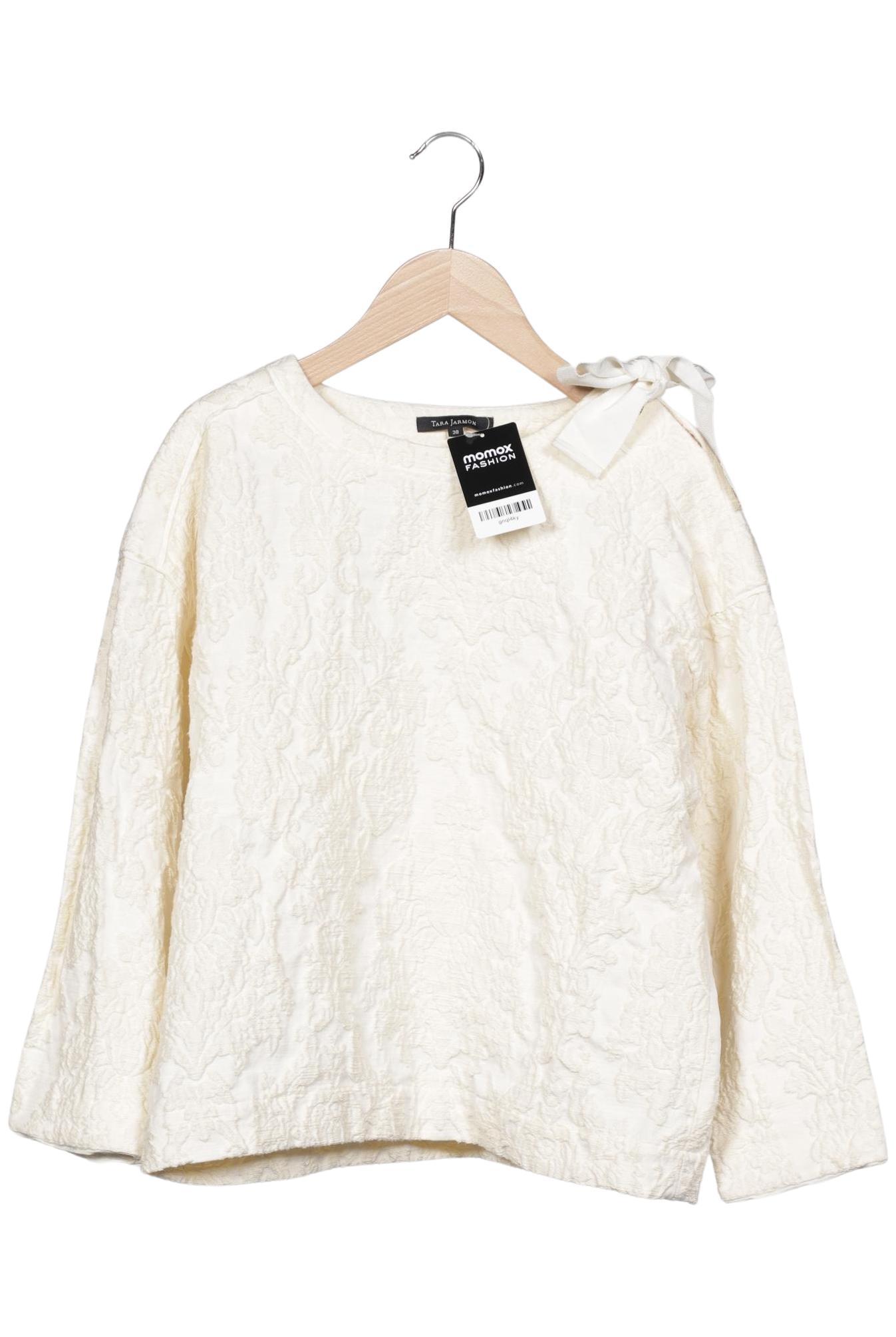 

Tara Jarmon Damen Langarmshirt, cremeweiß, Gr. 38