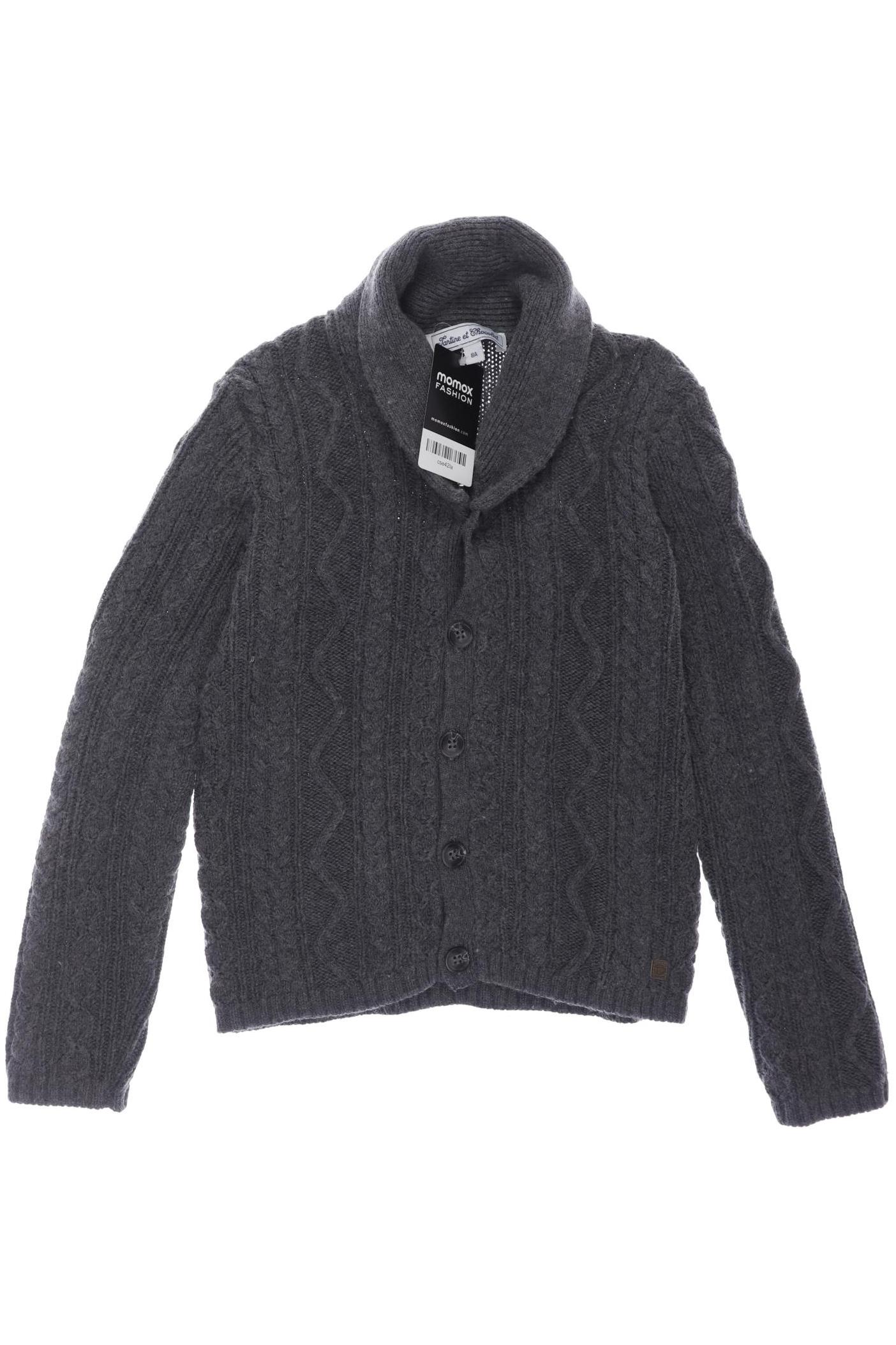 

Tartine et Chocolat Mädchen Strickjacke, grau