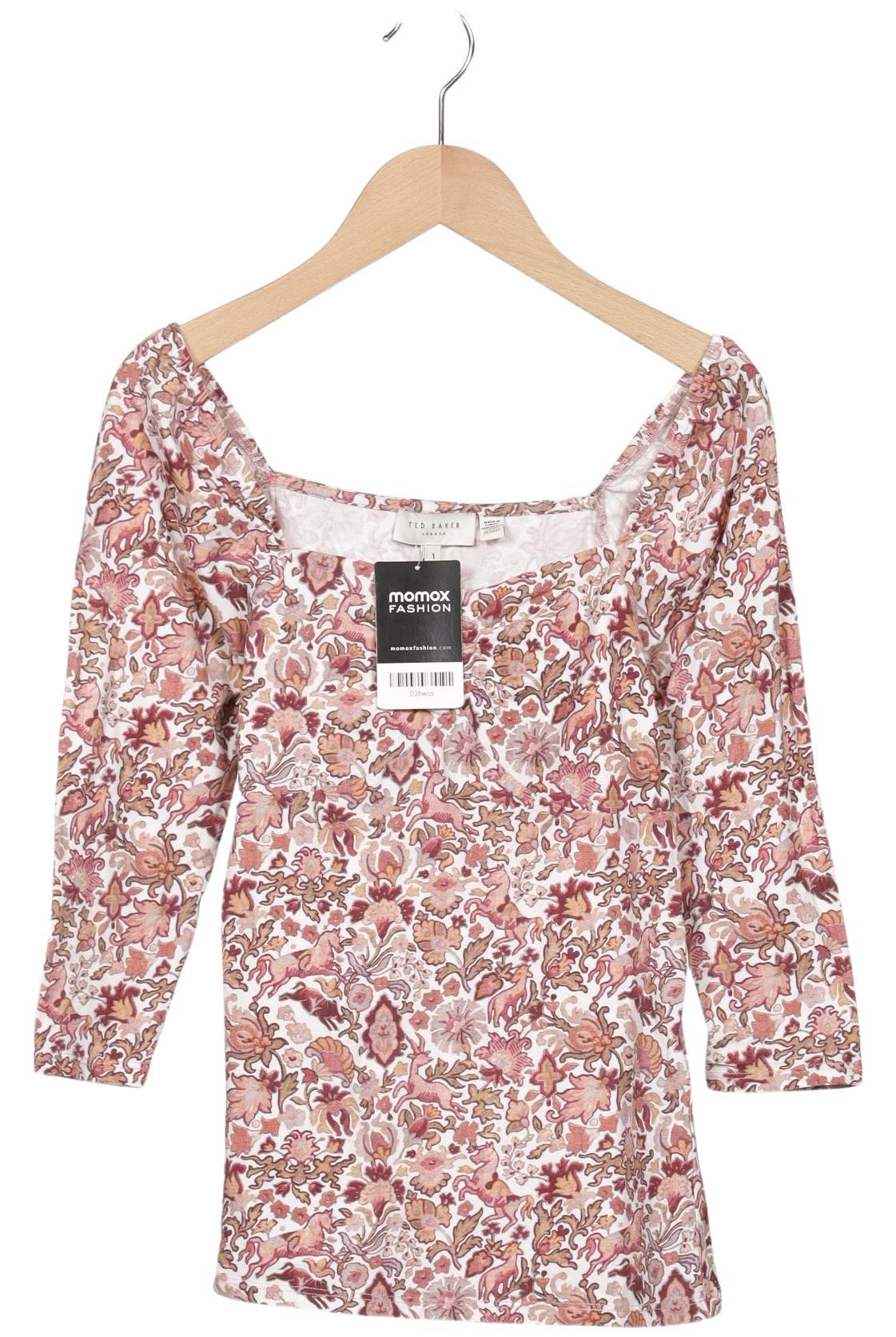 

TED Baker Damen Langarmshirt, mehrfarbig, Gr. 36