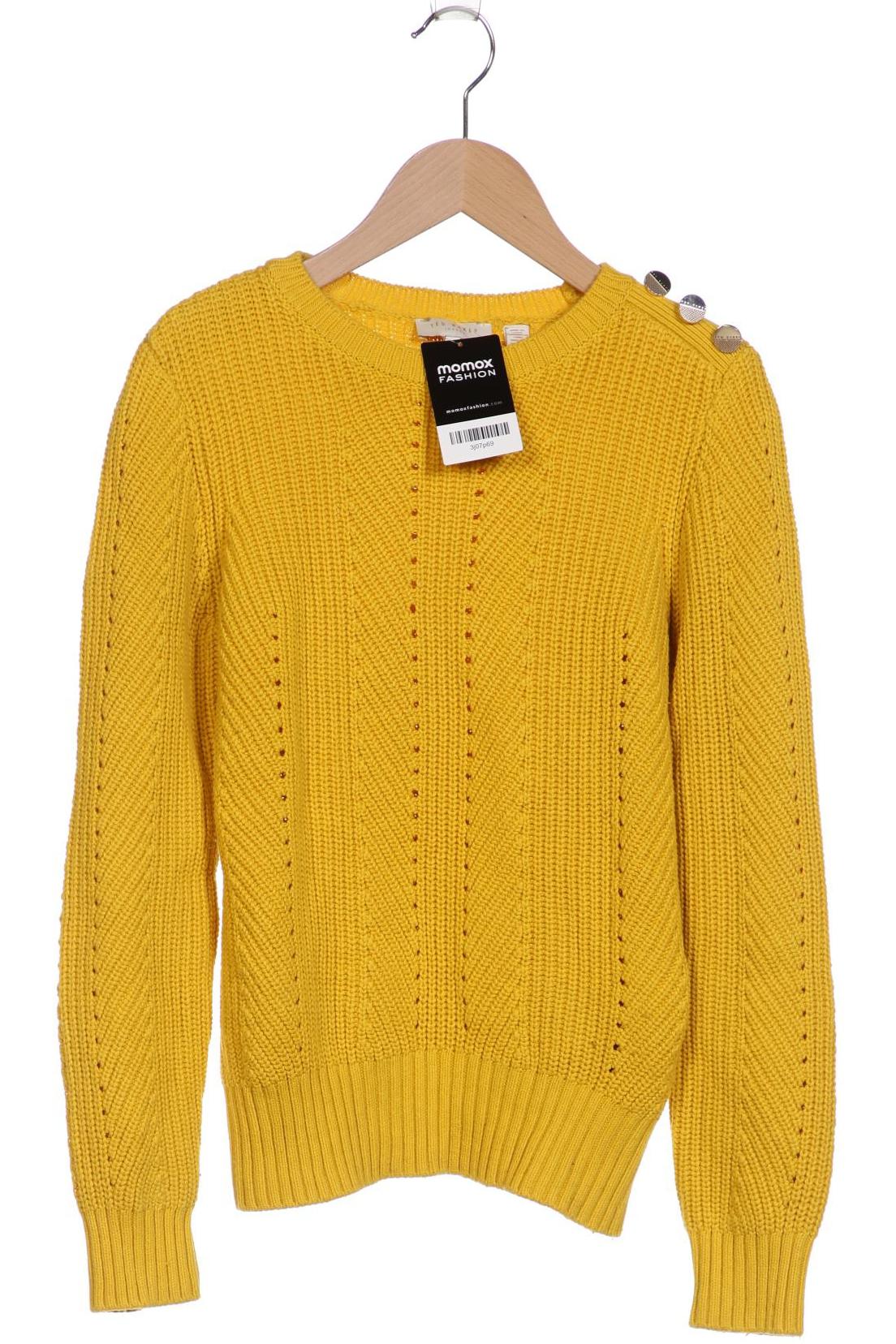 

TED Baker Damen Pullover, gelb, Gr. 34