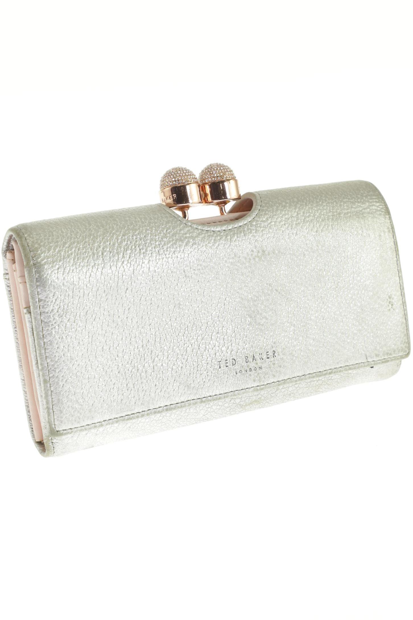 

TED BAKER Damen Portemonnaie, silber