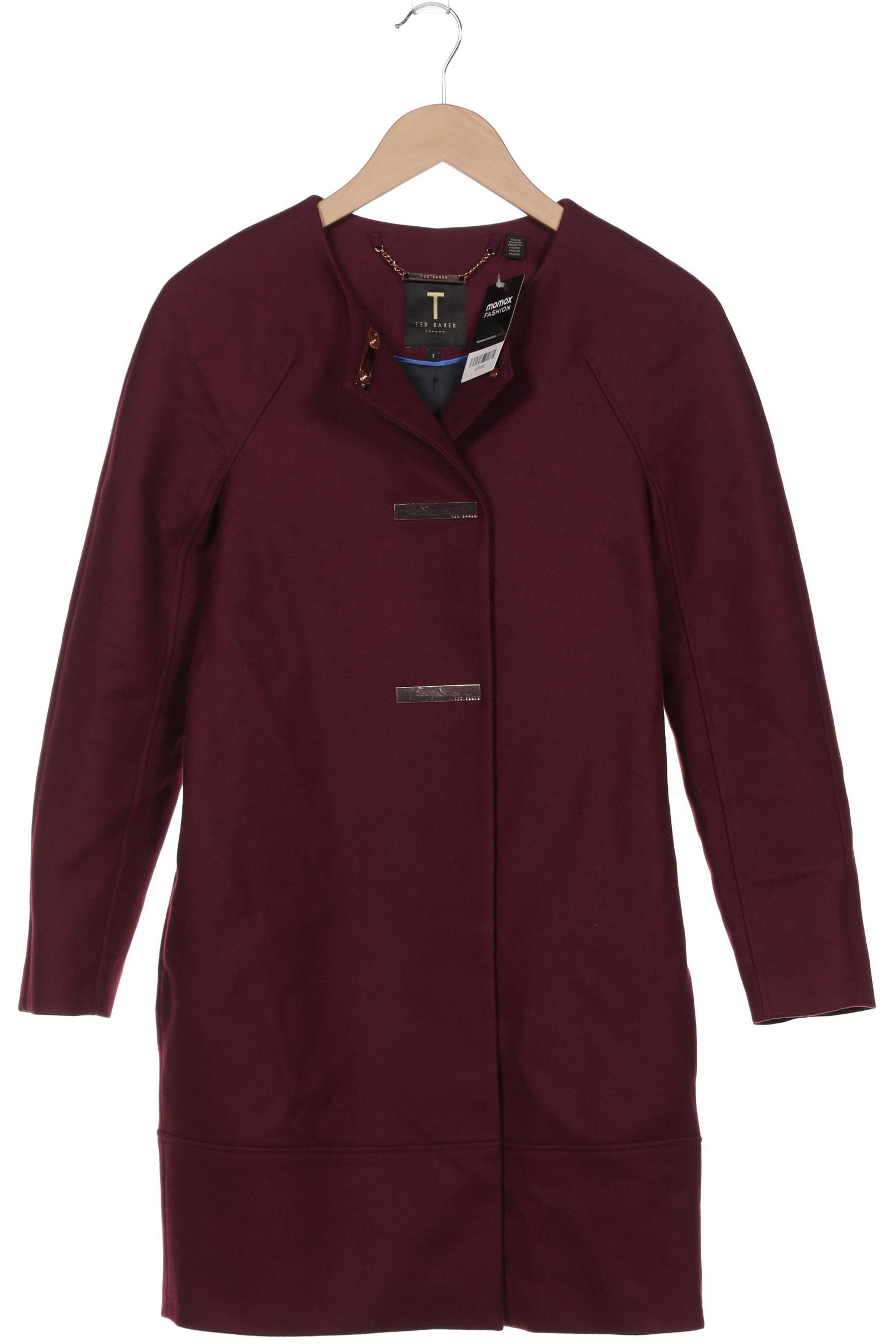 

TED Baker Damen Mantel, bordeaux, Gr. 36