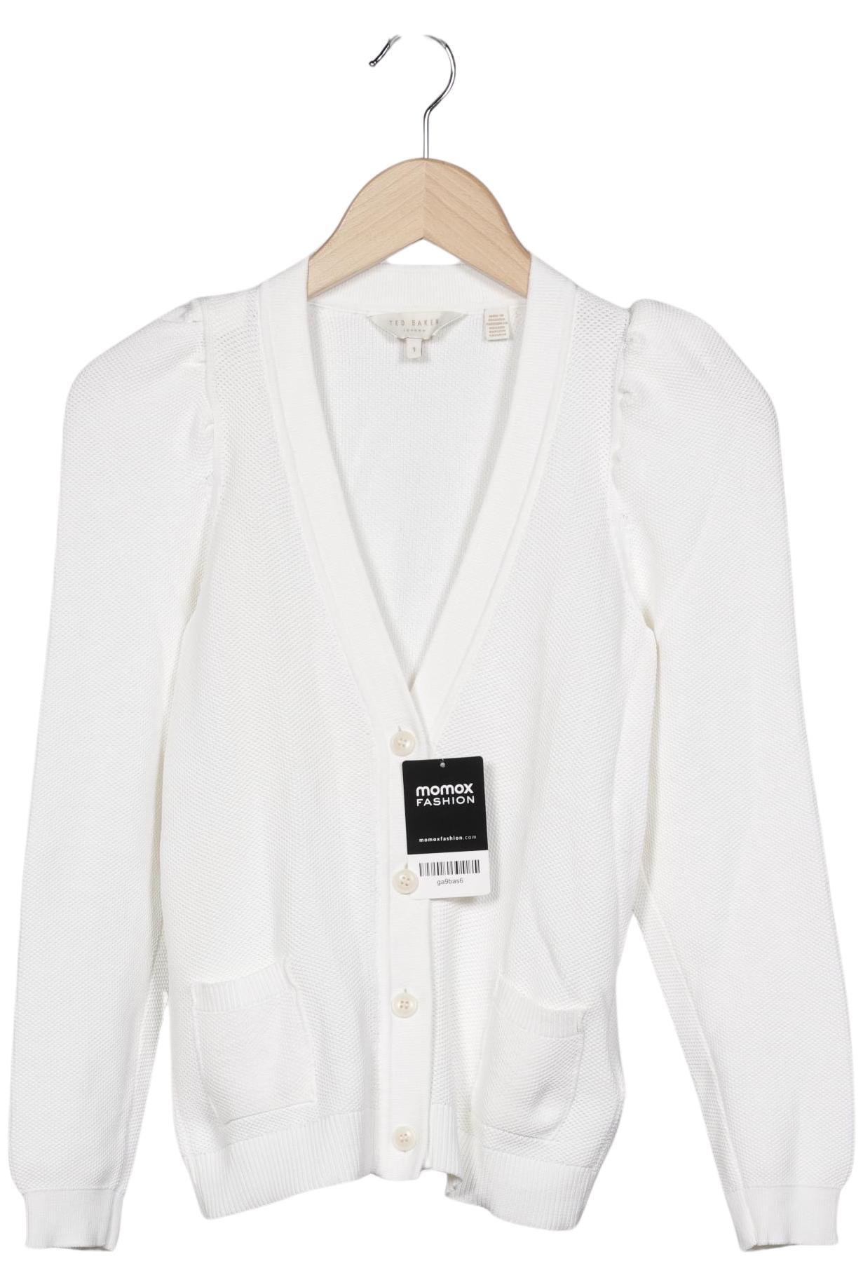 

TED Baker Damen Strickjacke, weiß, Gr. 36