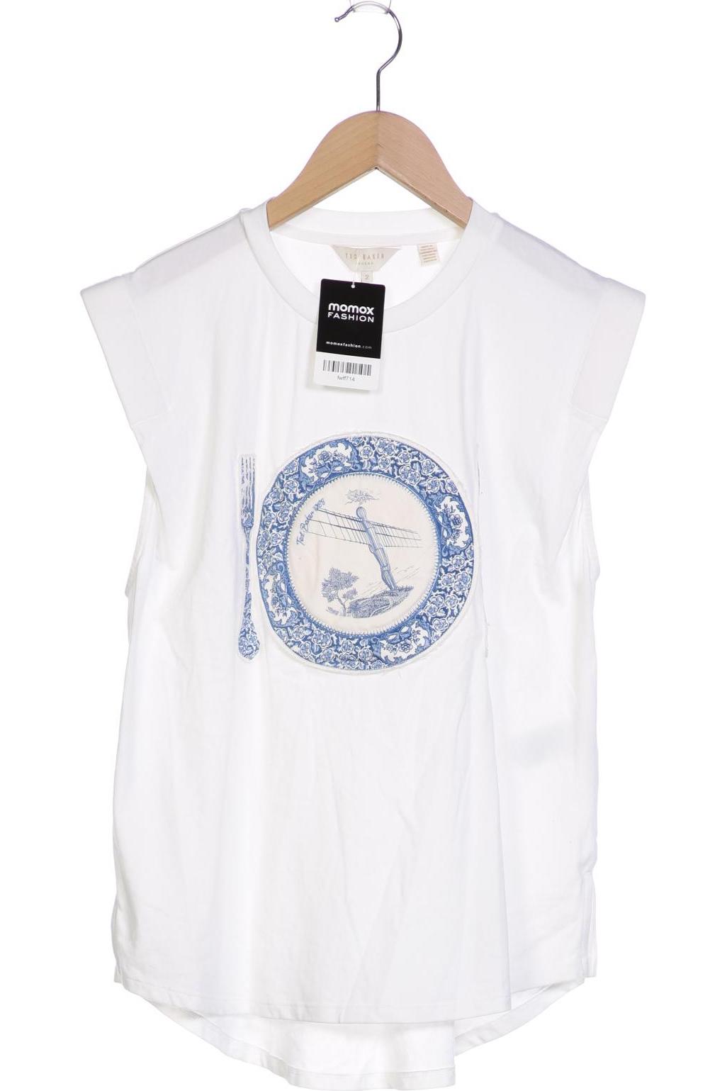 

TED Baker Damen Top, weiß, Gr. 38