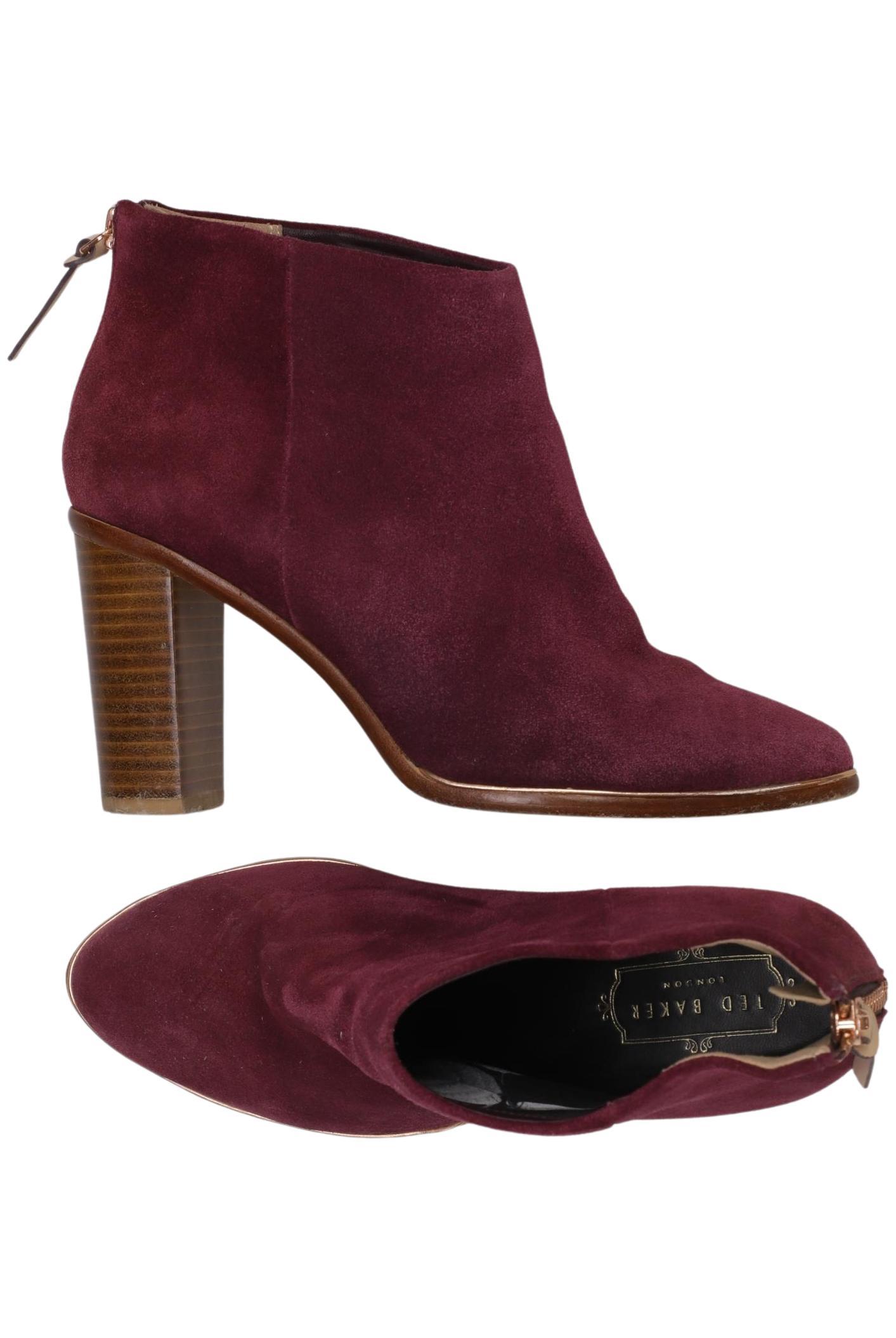 

TED Baker Damen Stiefelette, bordeaux, Gr. 39