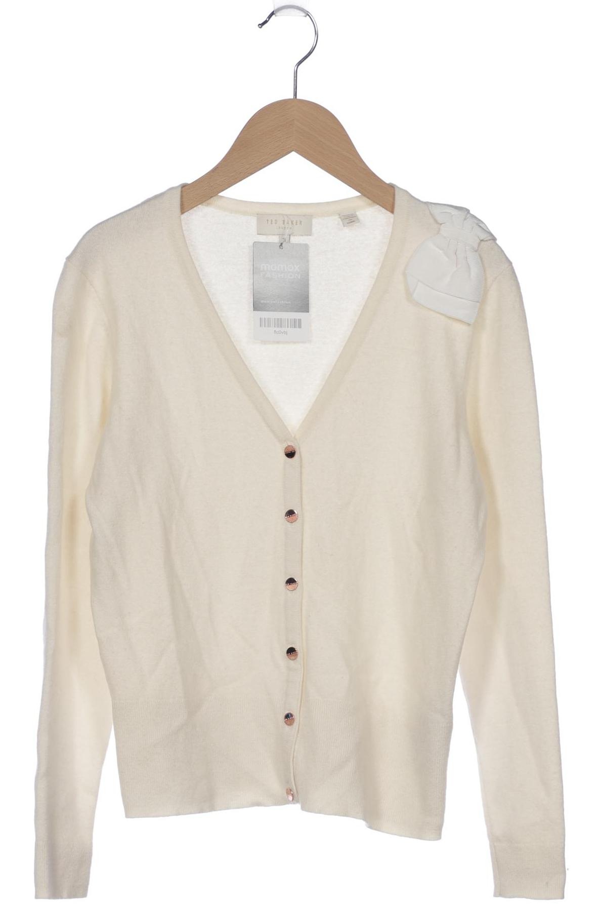

TED BAKER Damen Strickjacke, cremeweiß