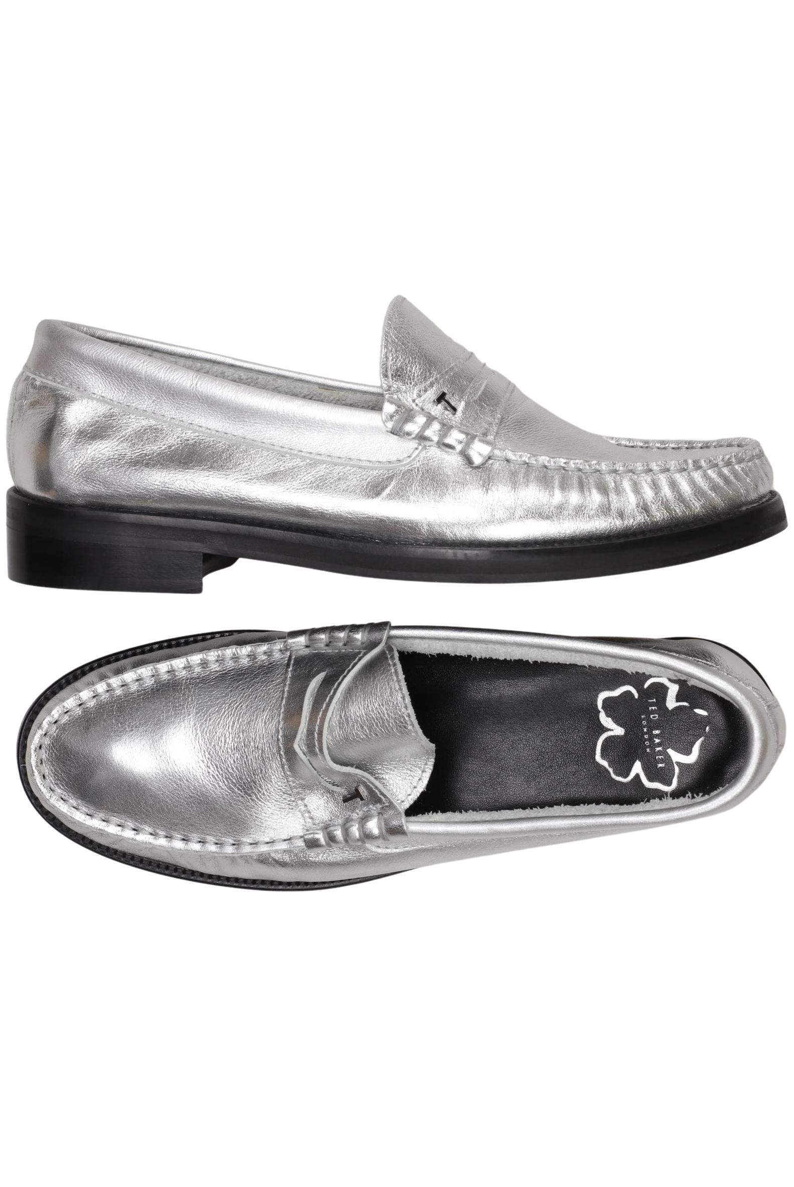 

TED Baker Damen Halbschuh, silber, Gr. 40