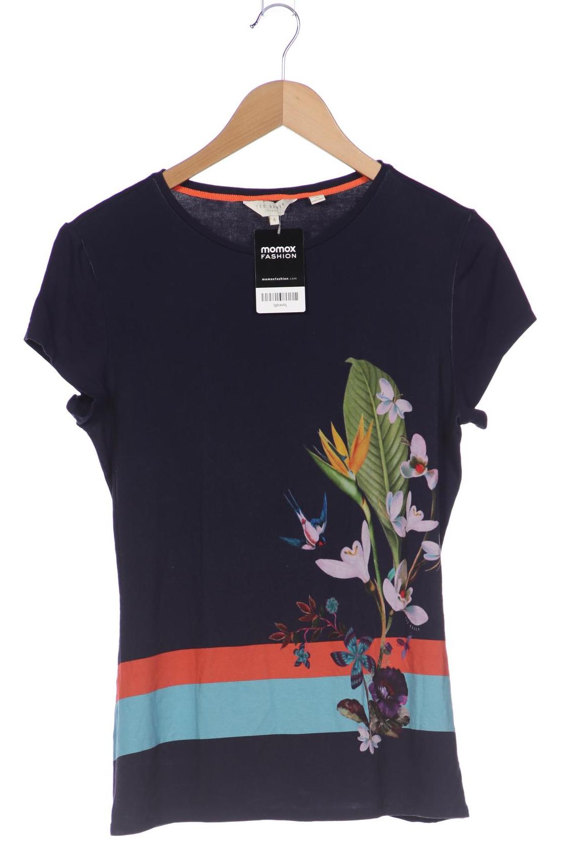 

TED Baker Damen T-Shirt, marineblau, Gr. 4