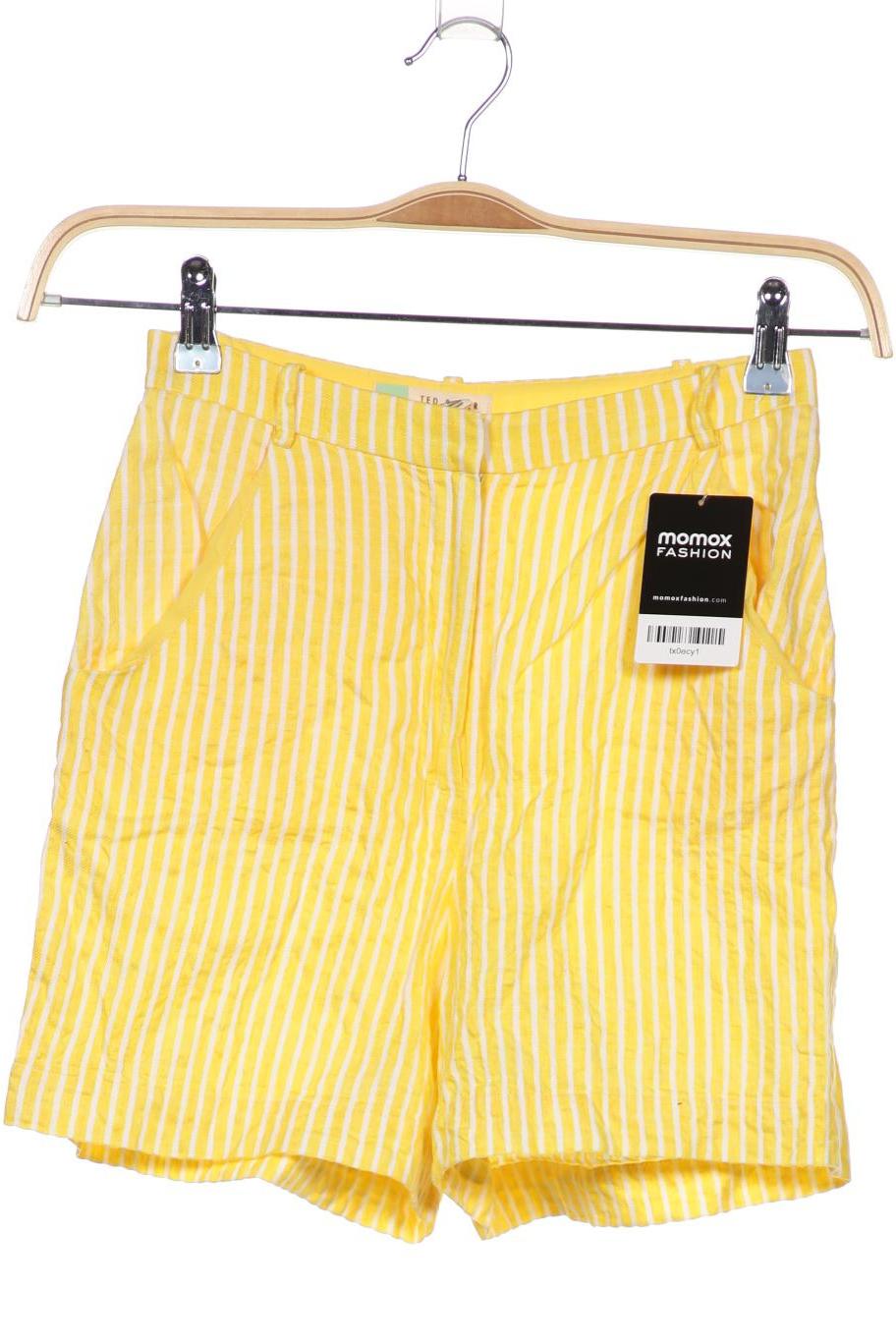 

TED Baker Damen Shorts, gelb, Gr. 34