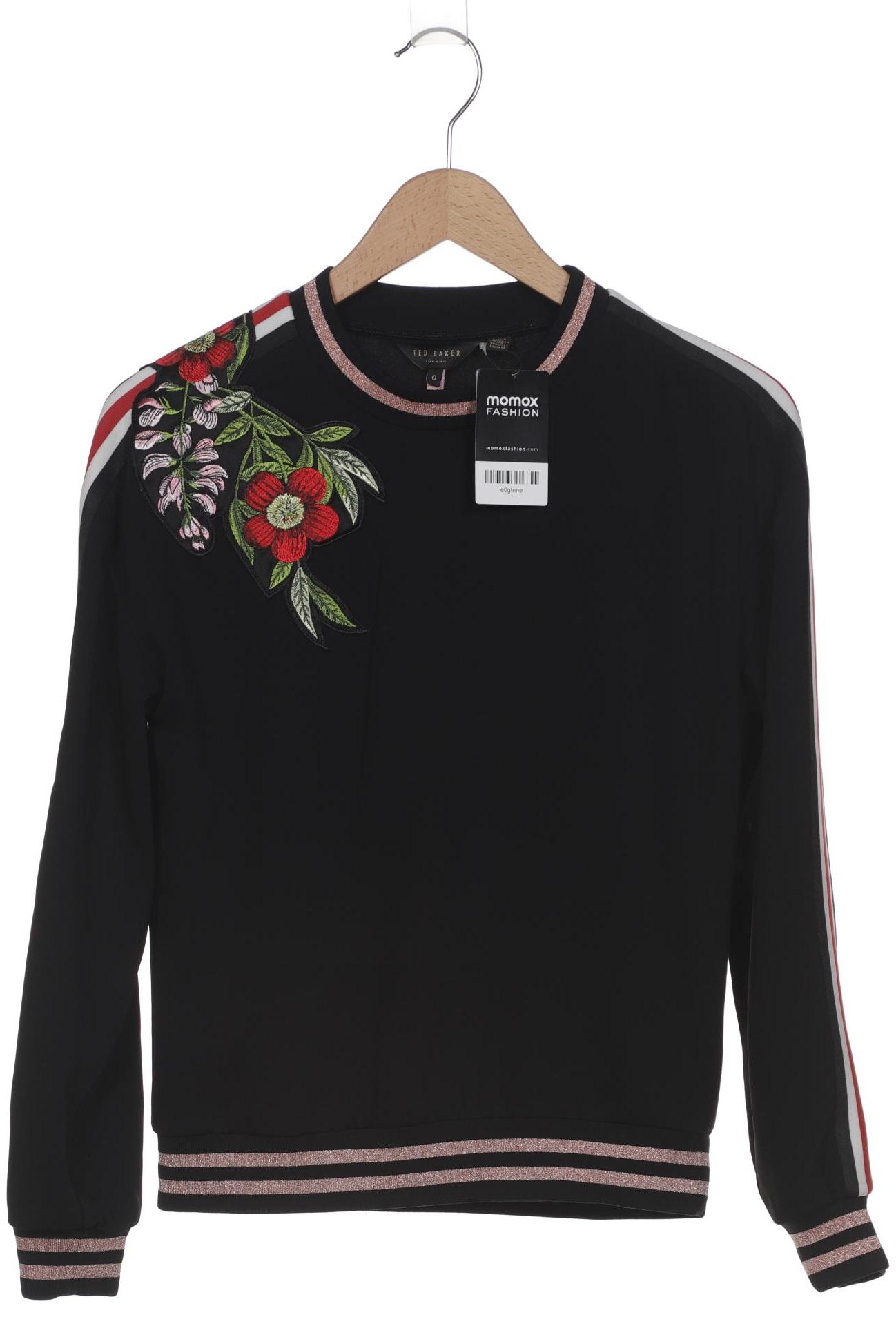 

TED Baker Damen Sweatshirt, schwarz, Gr. 34