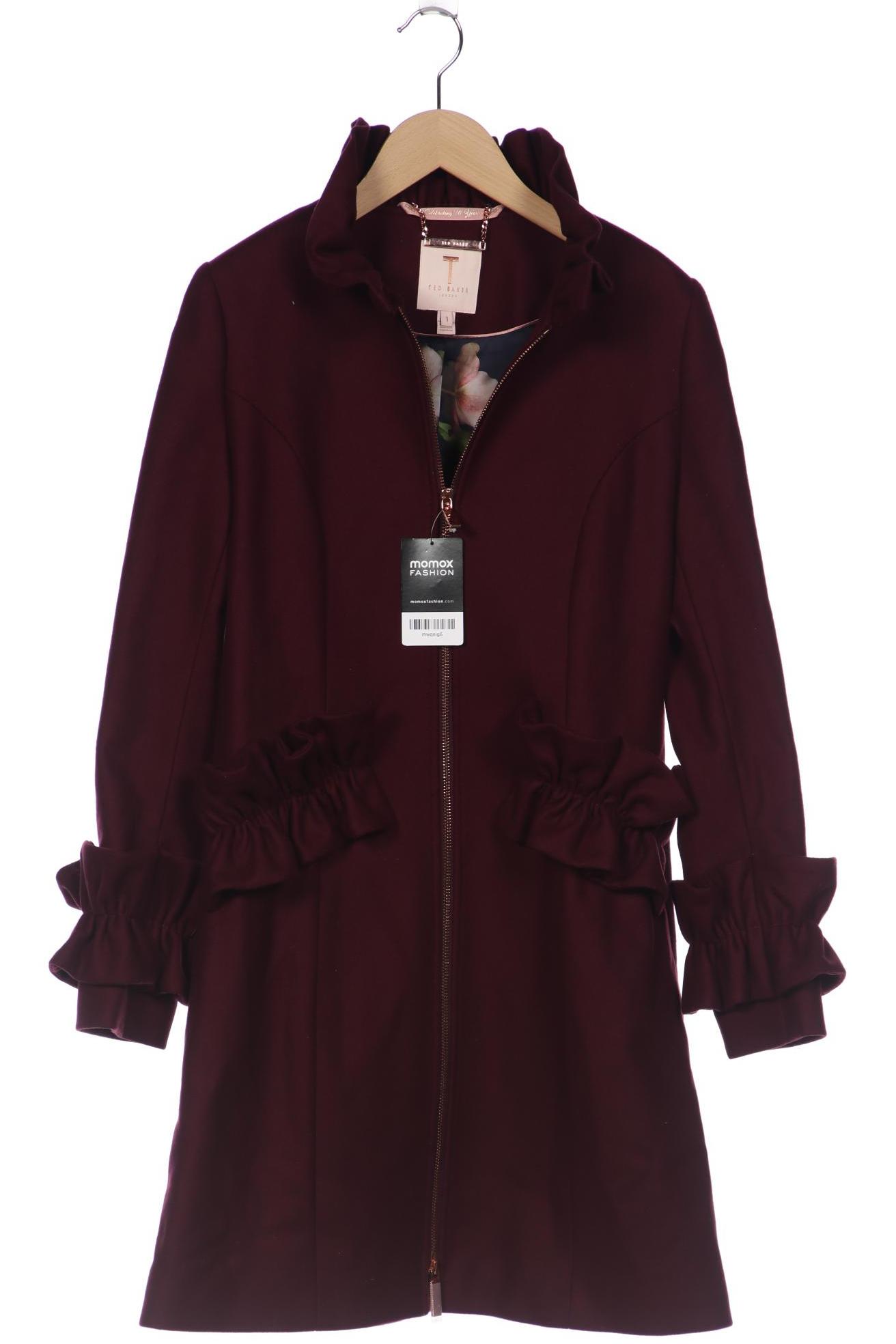 

TED BAKER Damen Mantel, bordeaux