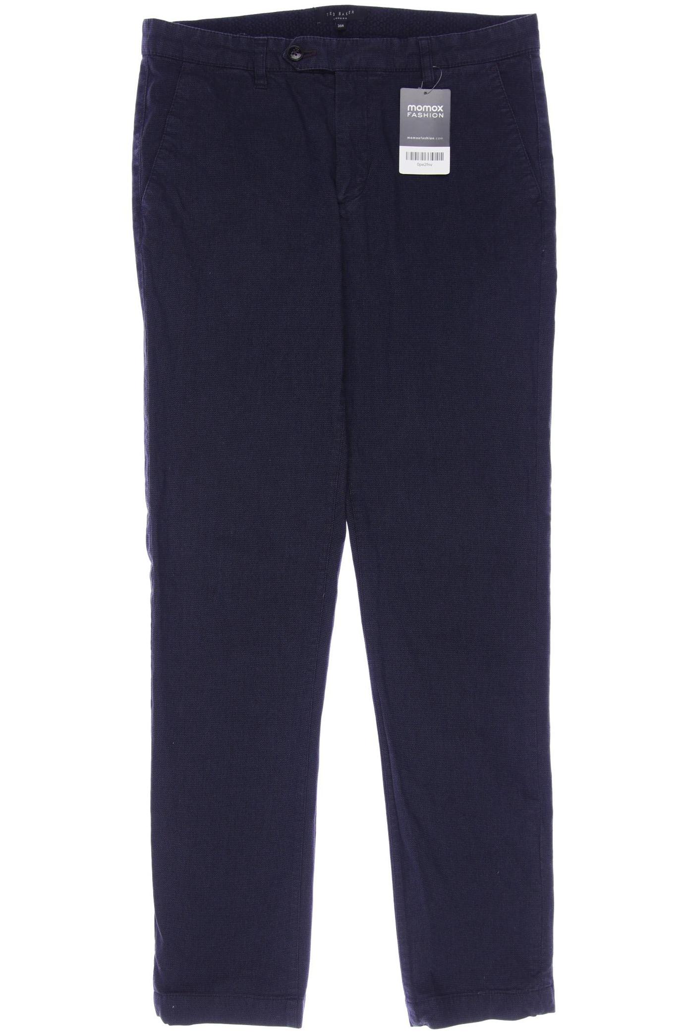 

TED BAKER Herren Stoffhose, marineblau