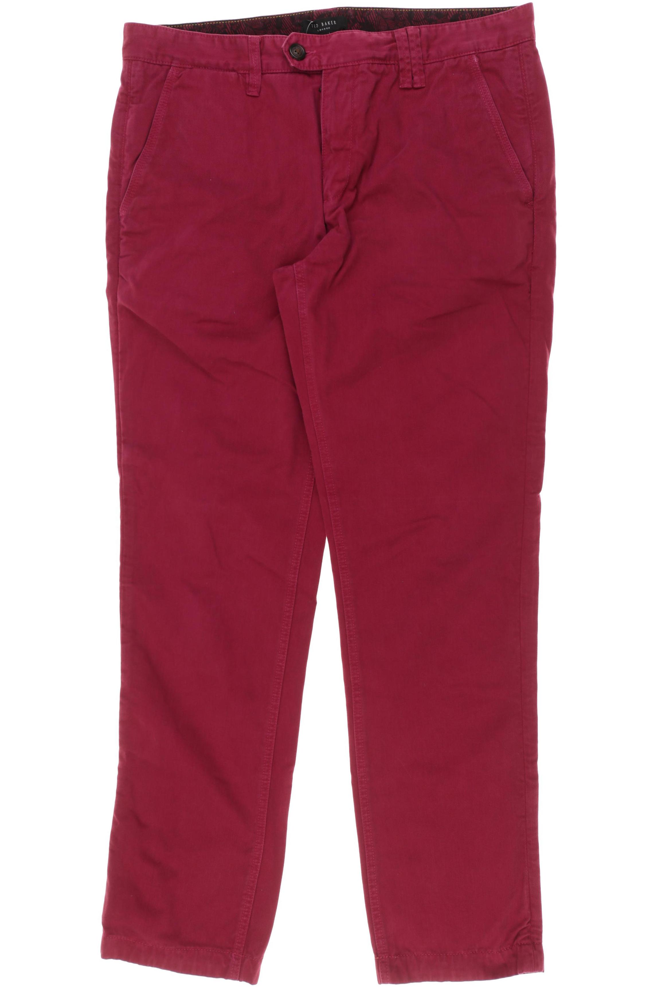 

TED Baker Herren Stoffhose, rot, Gr. 34