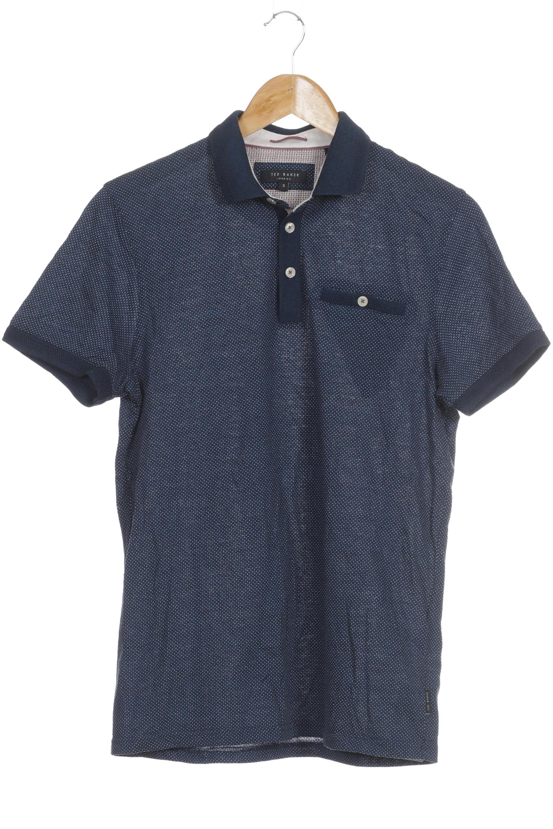 

TED Baker Herren Poloshirt, blau, Gr. 46
