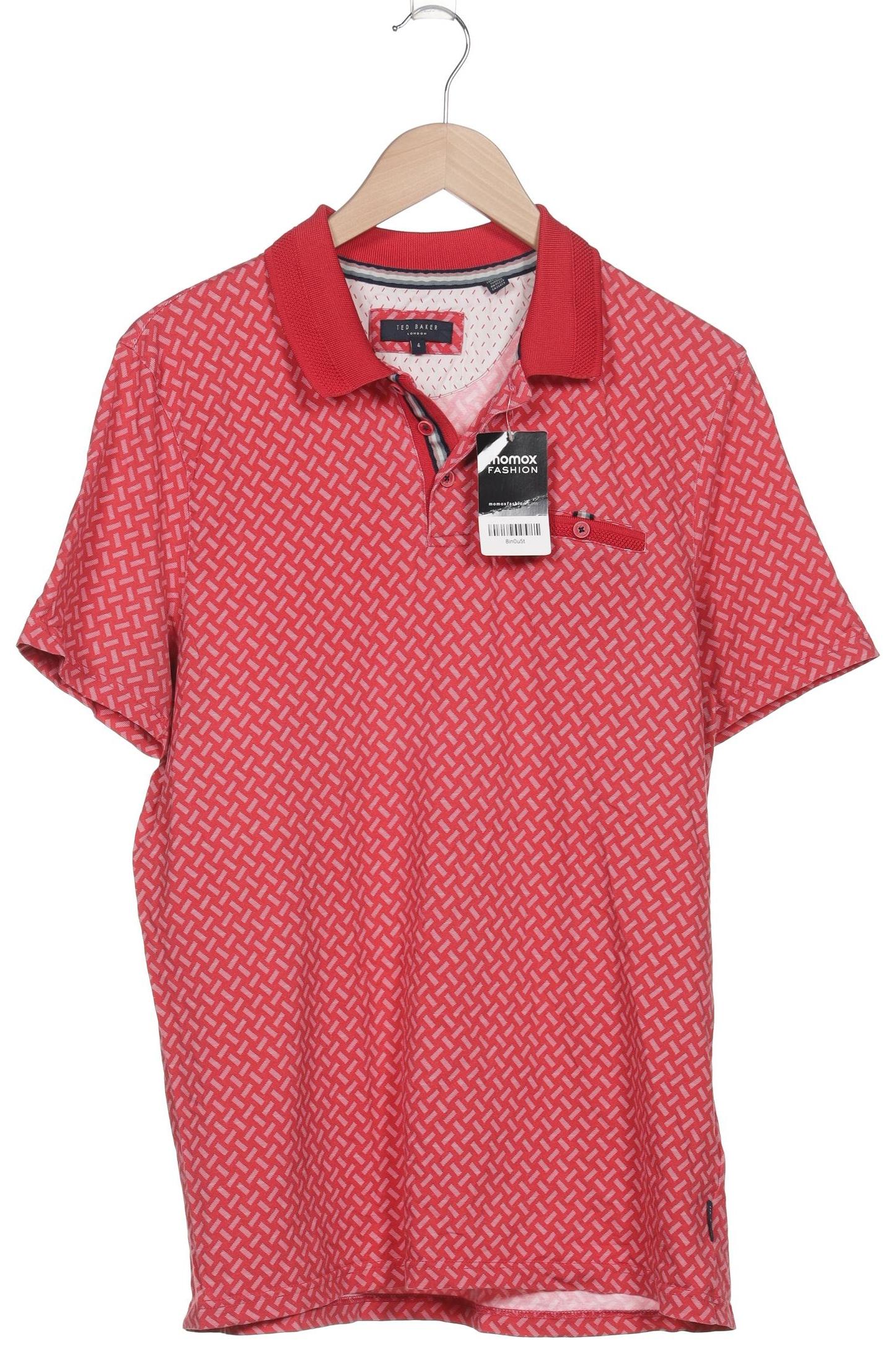 

TED Baker Herren Poloshirt, rot, Gr. 52