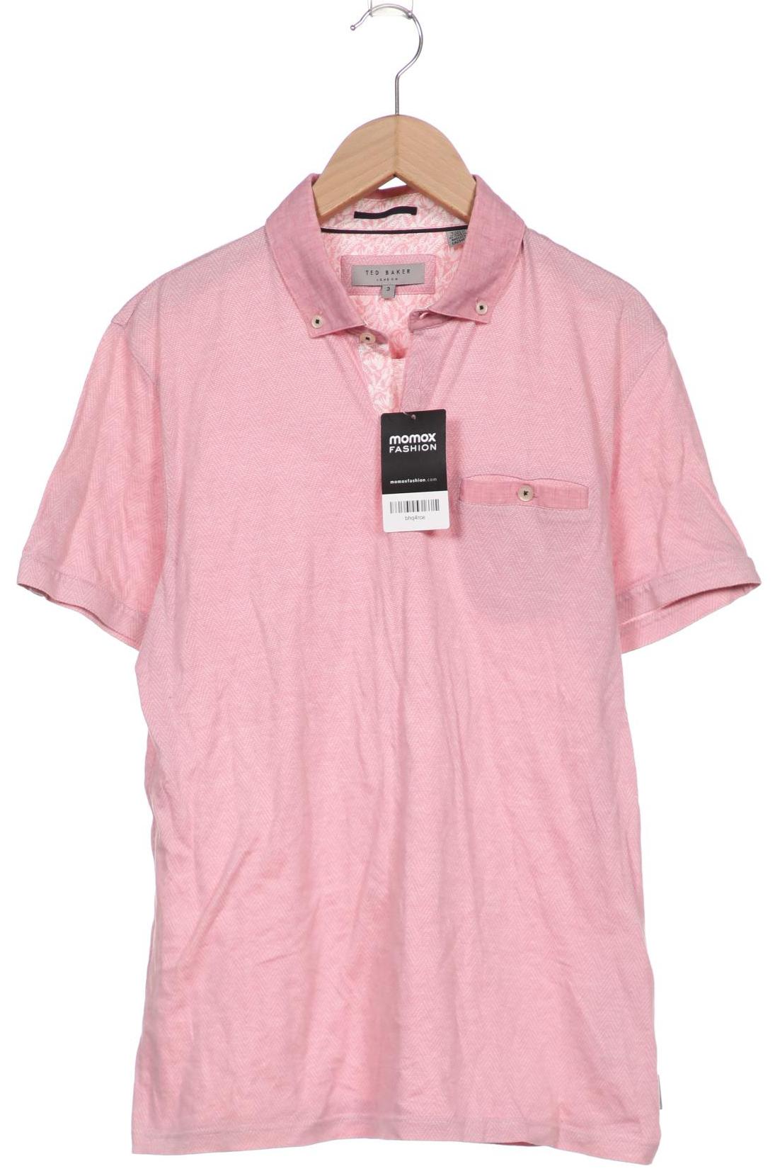 

TED BAKER Herren Poloshirt, pink
