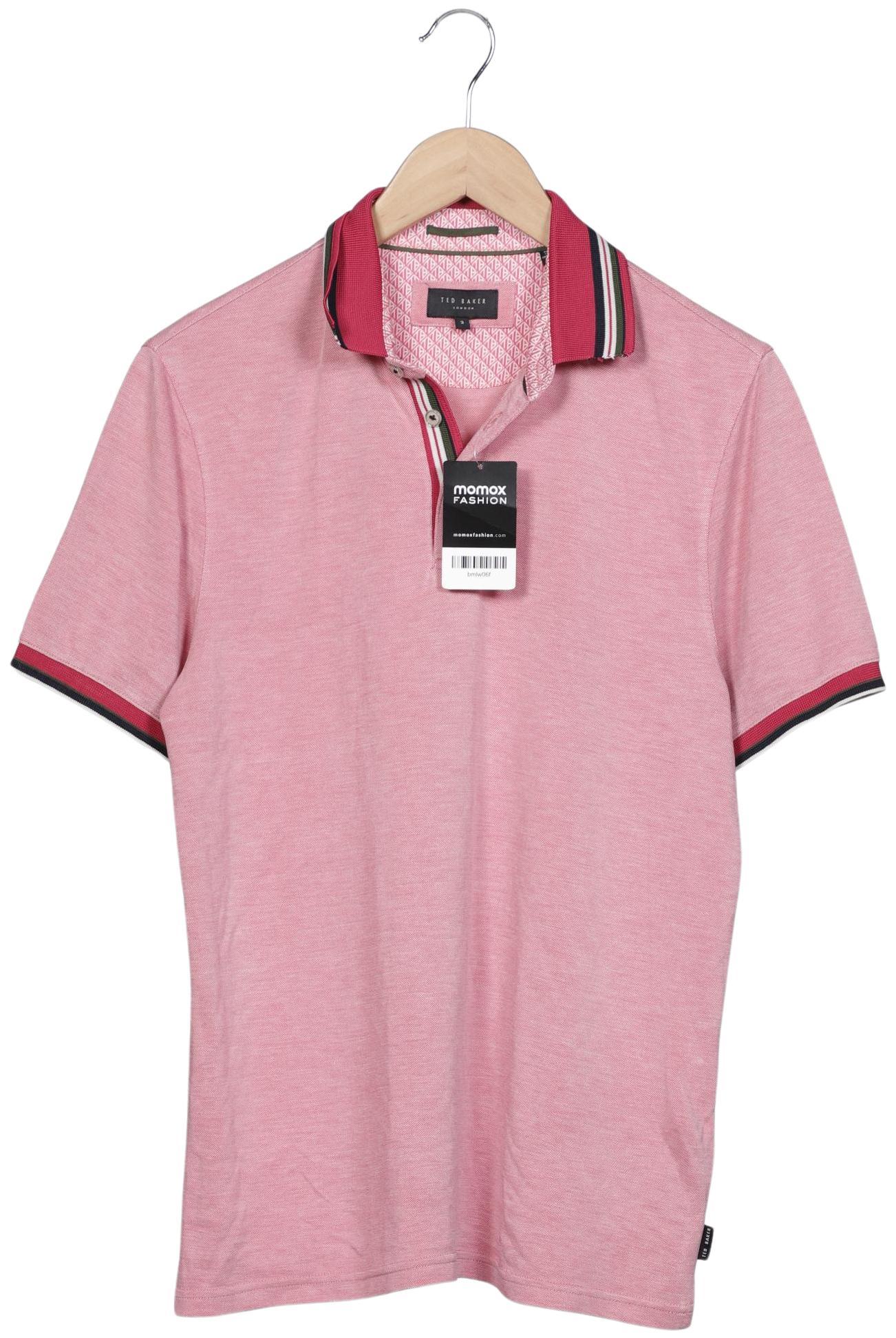 

TED Baker Herren Poloshirt, pink, Gr. 48