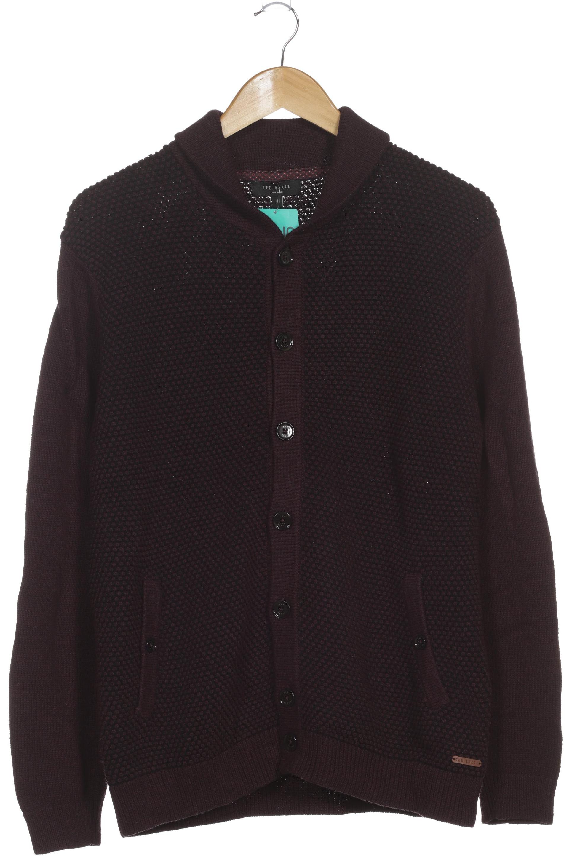 Thumbnail - TED Baker Herren Strickjacke, bordeaux, Gr. 52