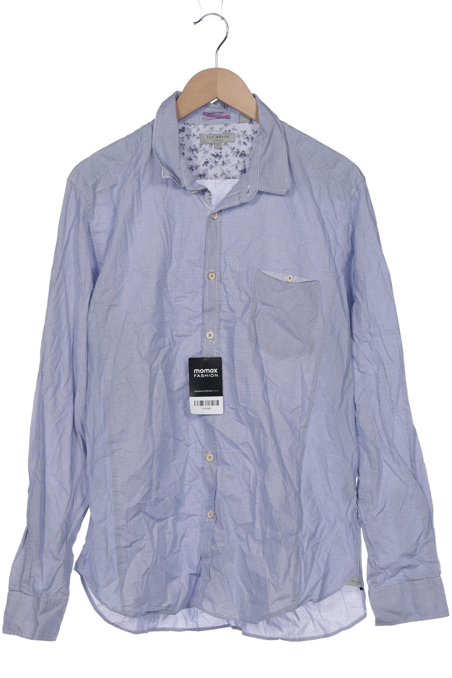

TED BAKER Herren Hemd, hellblau