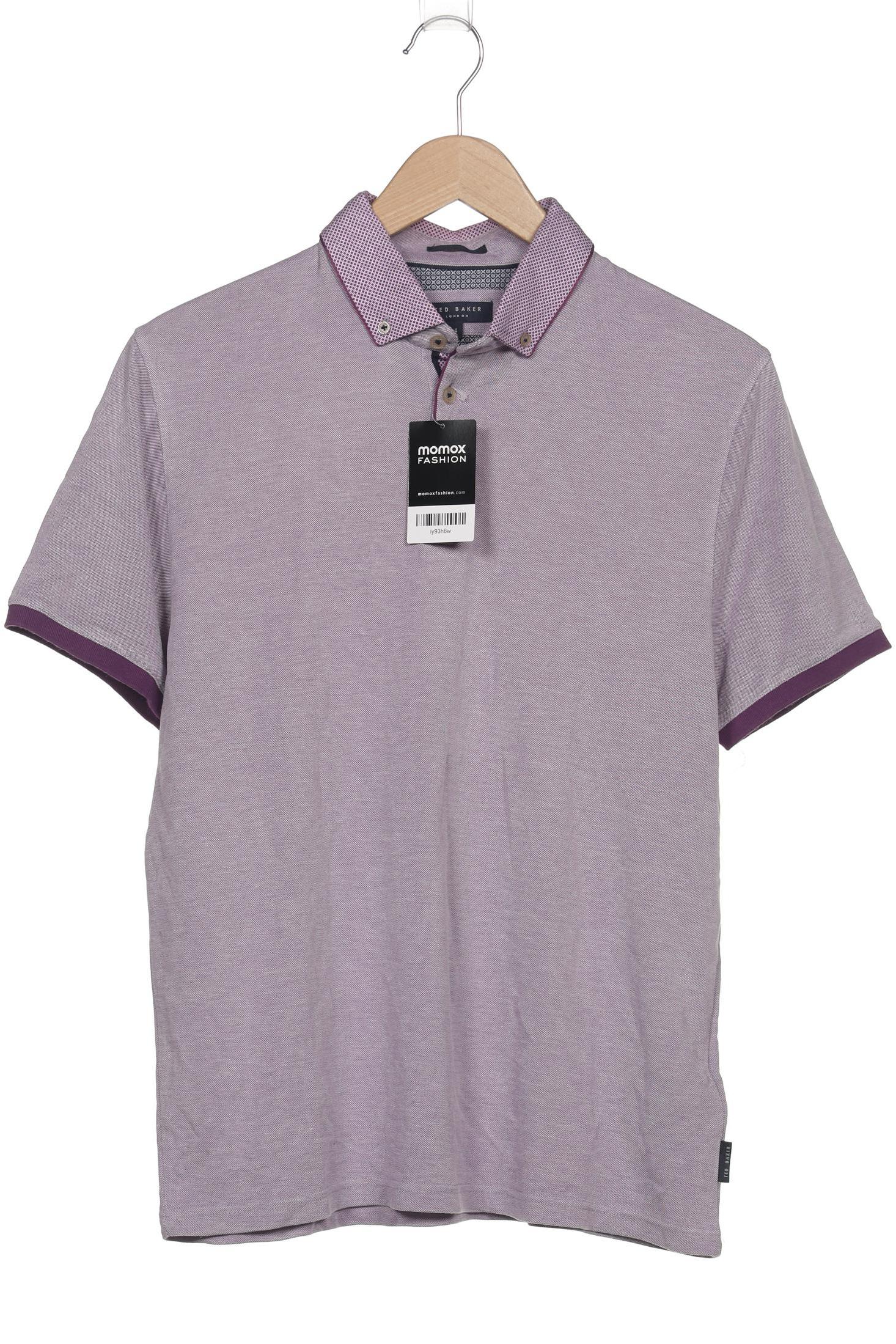 

TED Baker Herren Poloshirt, flieder, Gr. 50