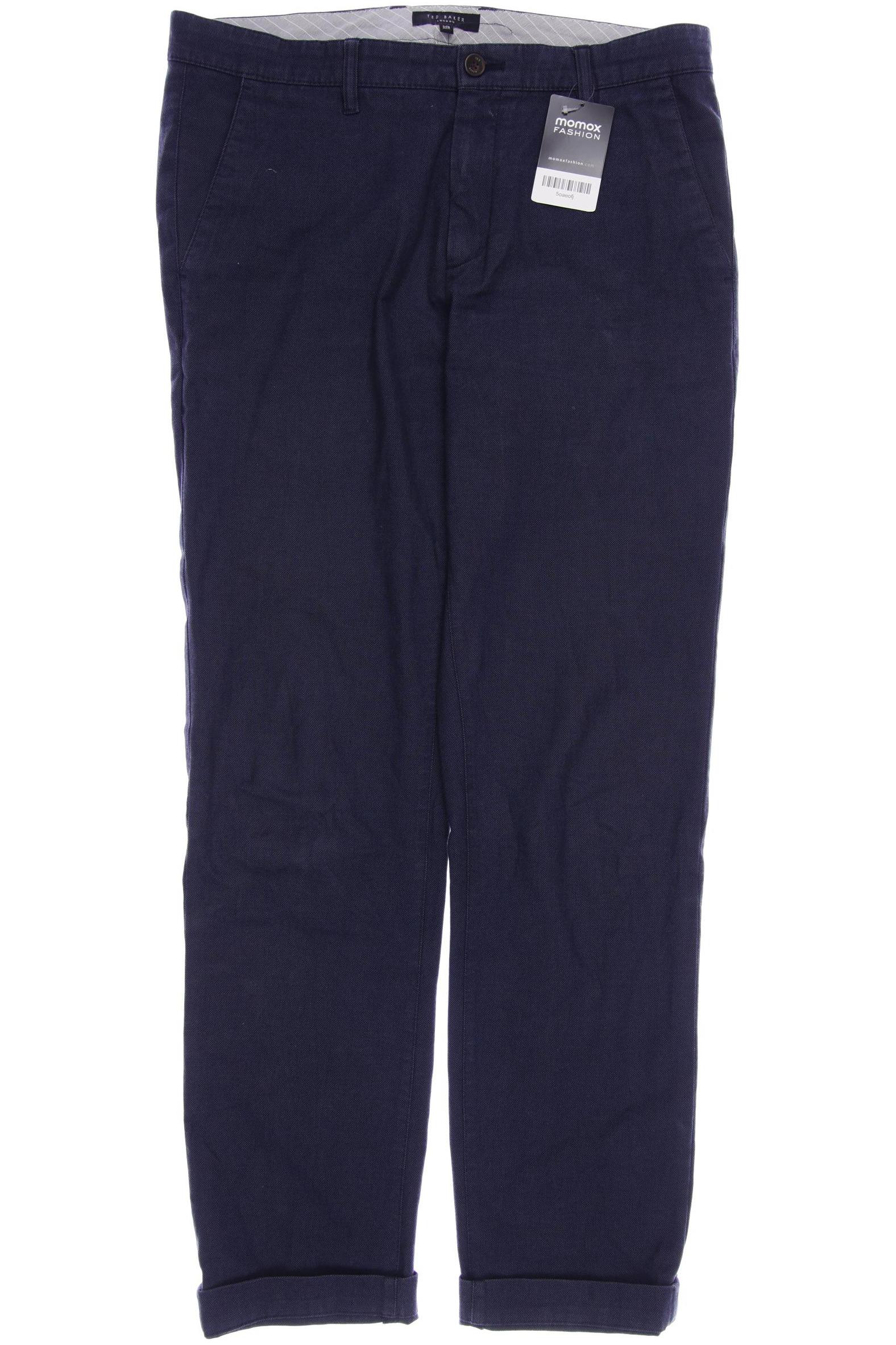

TED BAKER Herren Stoffhose, marineblau