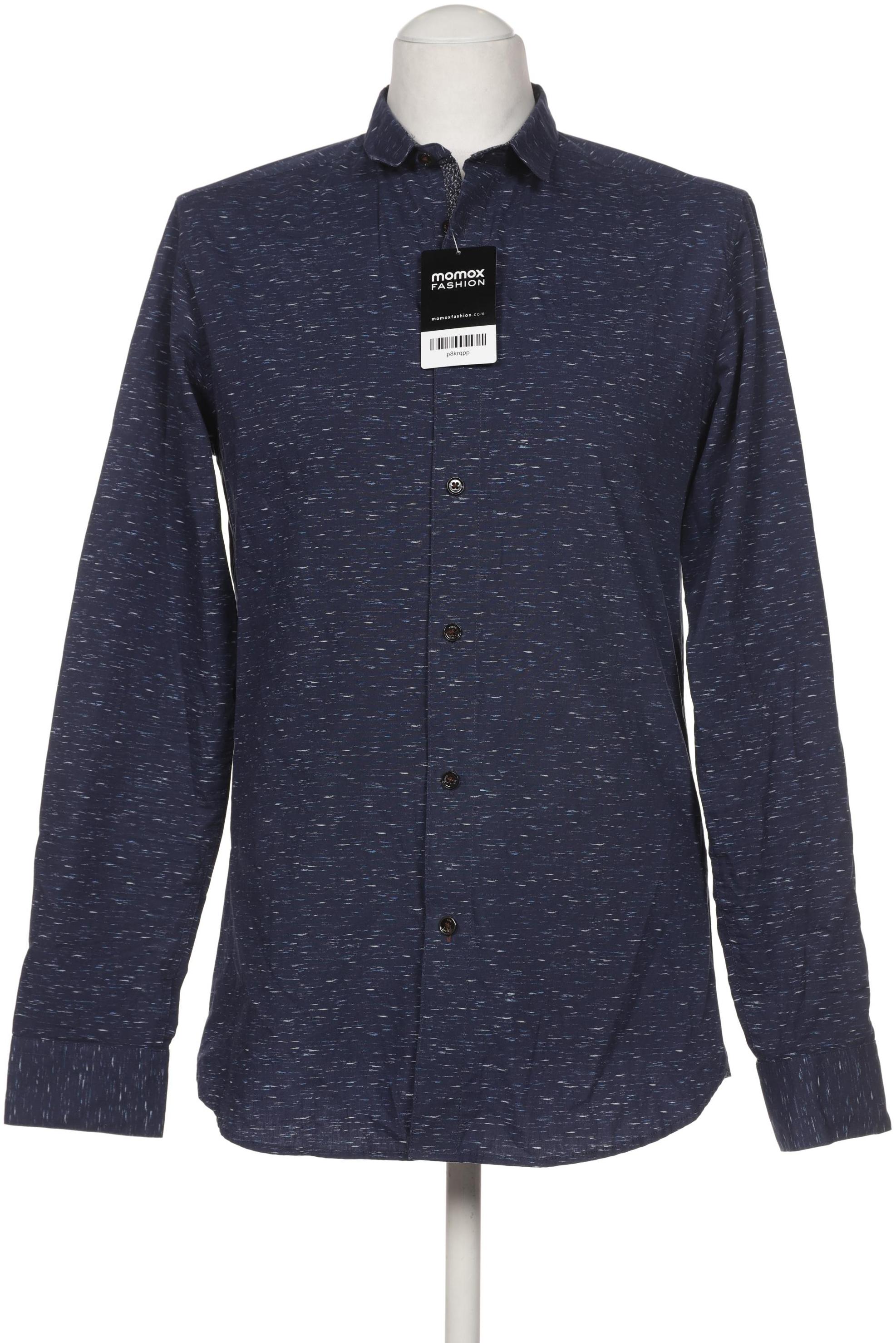 Thumbnail - TED Baker Herren Hemd, marineblau, Gr. 48