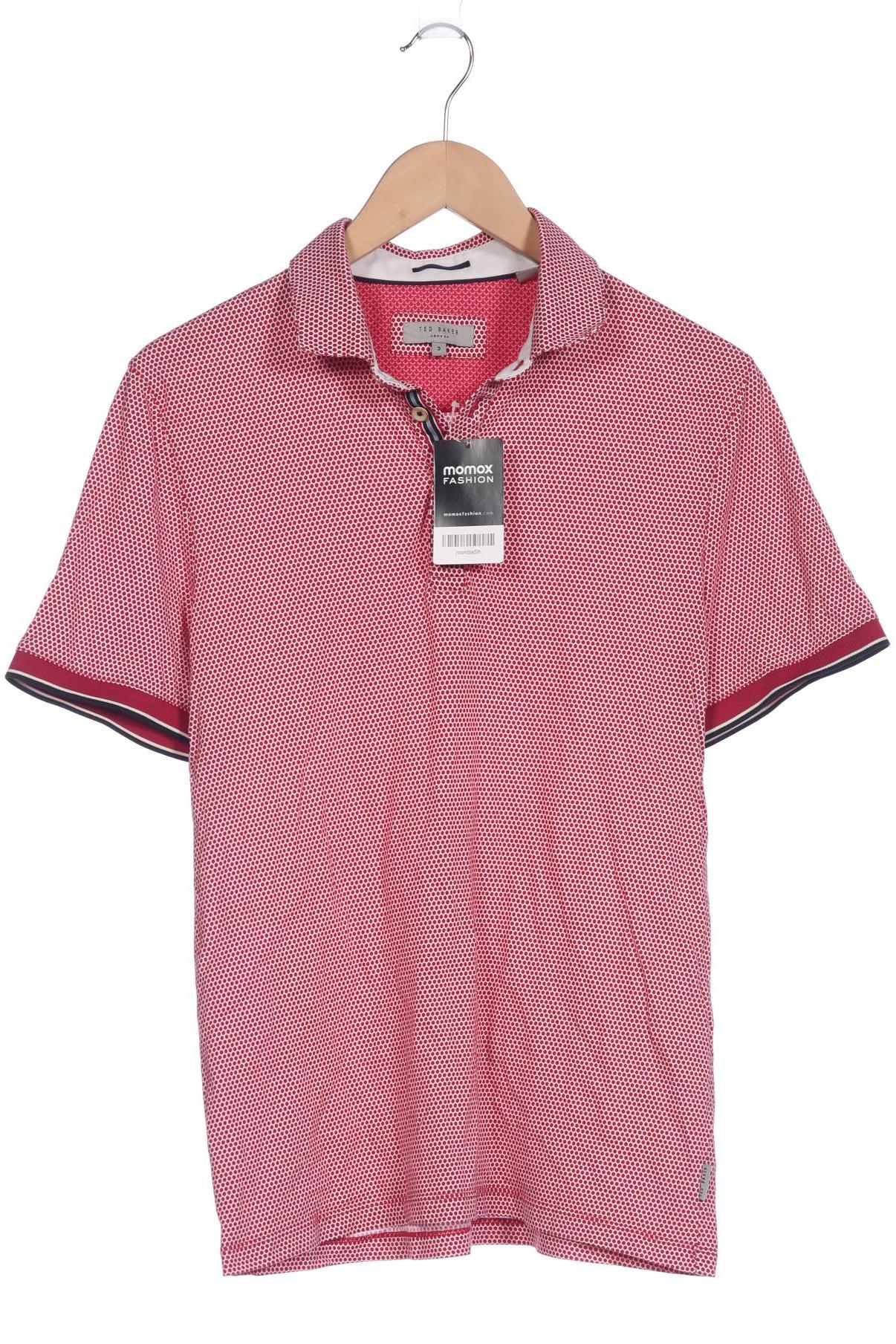 

TED Baker Herren Poloshirt, pink, Gr. 48