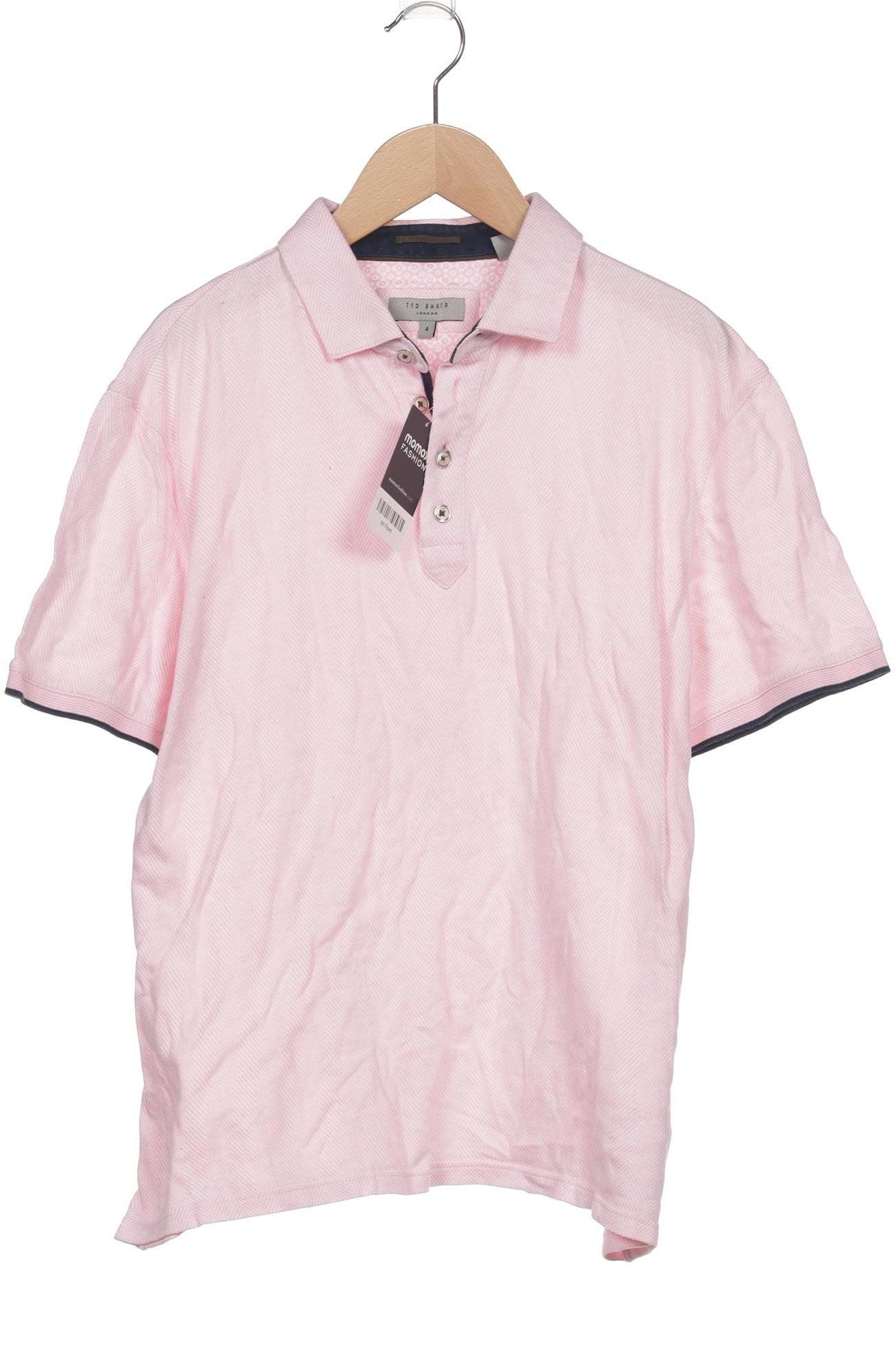 

TED Baker Herren Poloshirt, pink, Gr. 52