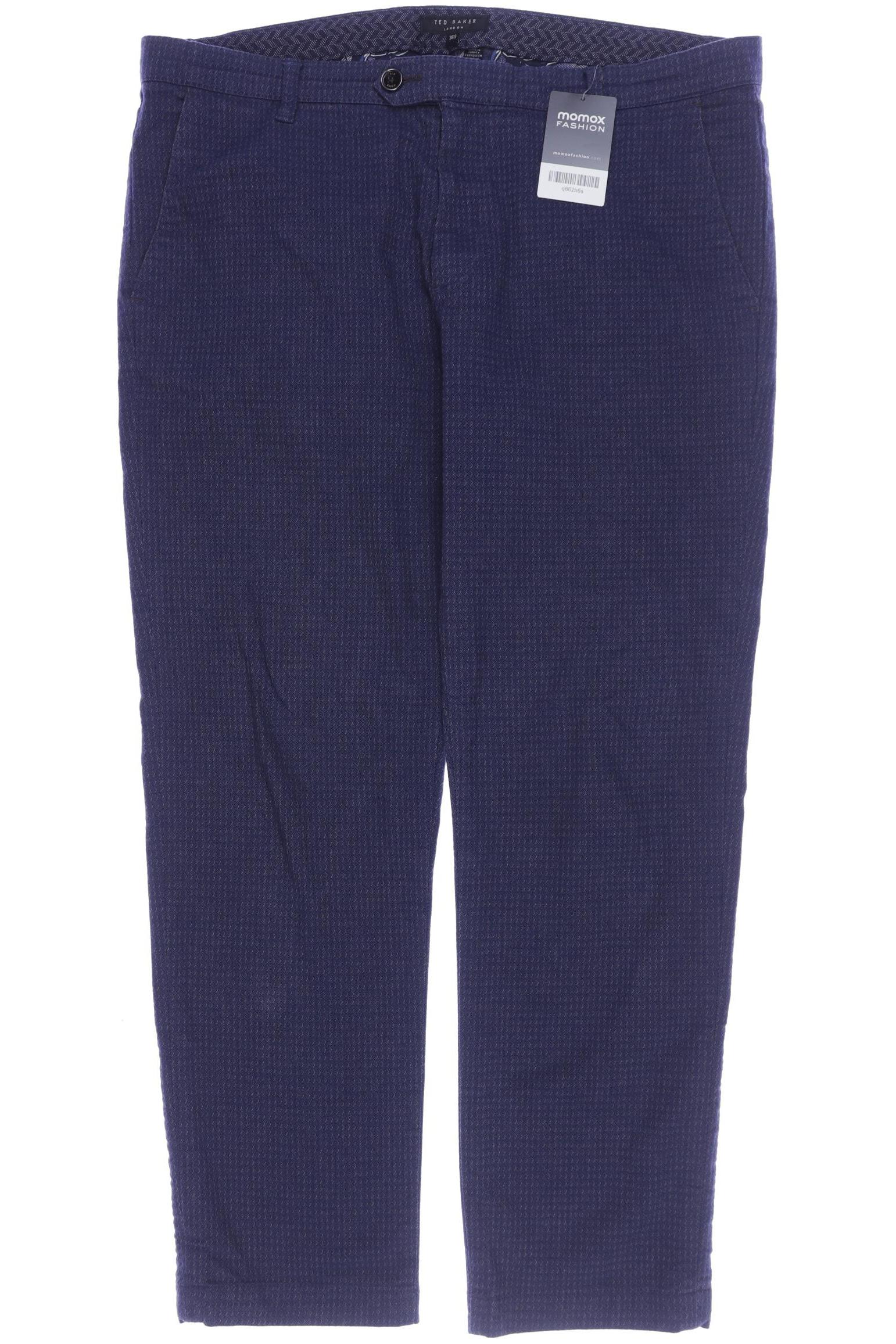 

TED BAKER Herren Stoffhose, marineblau