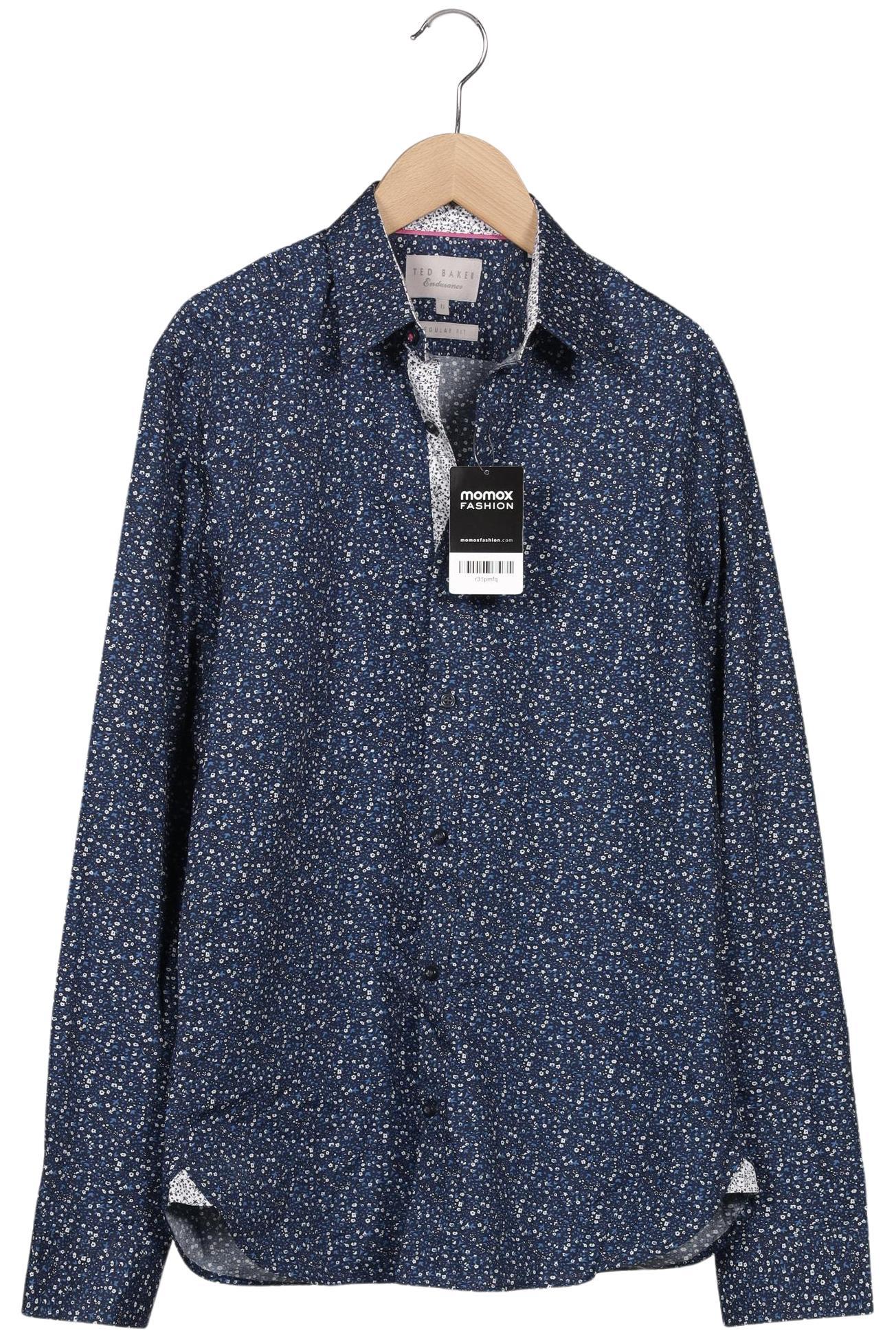 

TED Baker Herren Hemd, marineblau, Gr. 15