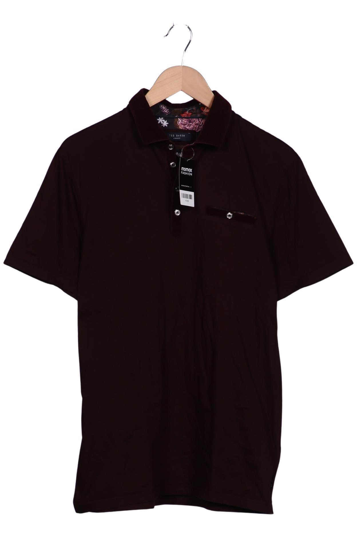 

TED Baker Herren Poloshirt, bordeaux, Gr. 52