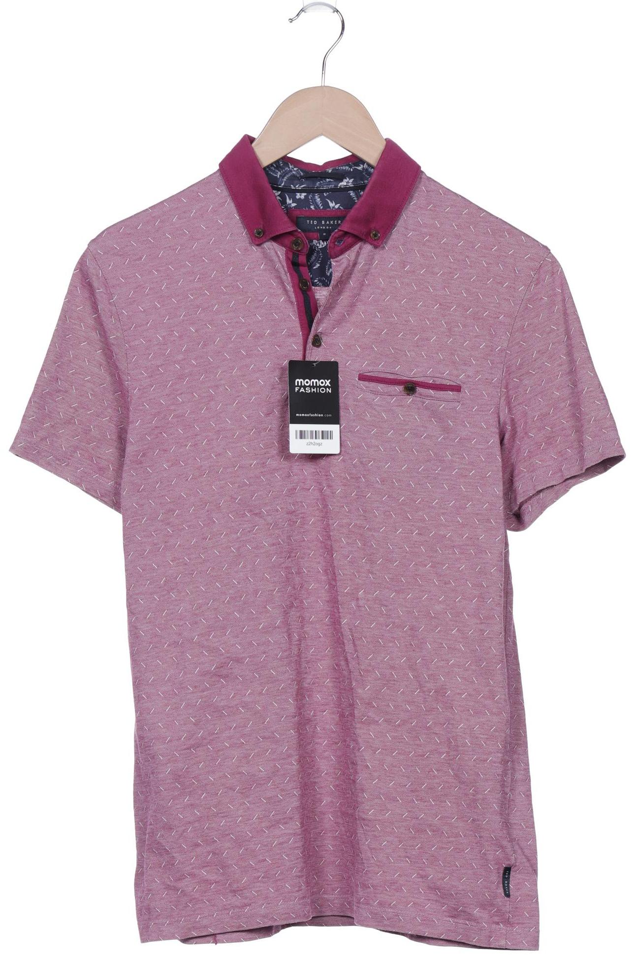 

TED Baker Herren Poloshirt, pink, Gr. 48