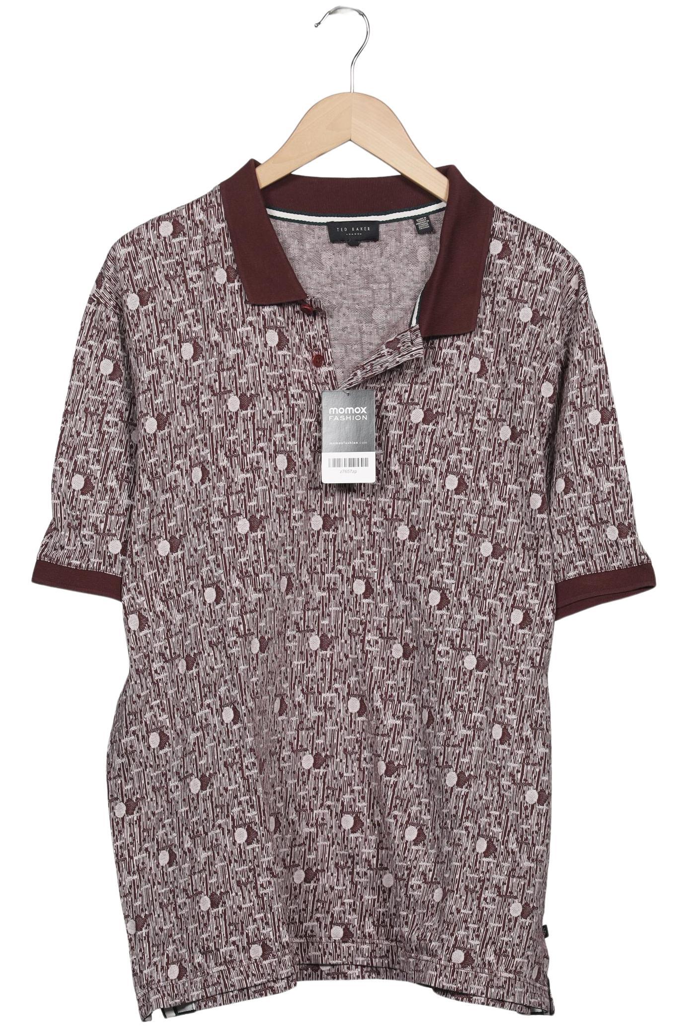 

TED Baker Herren Poloshirt, bordeaux, Gr. 56