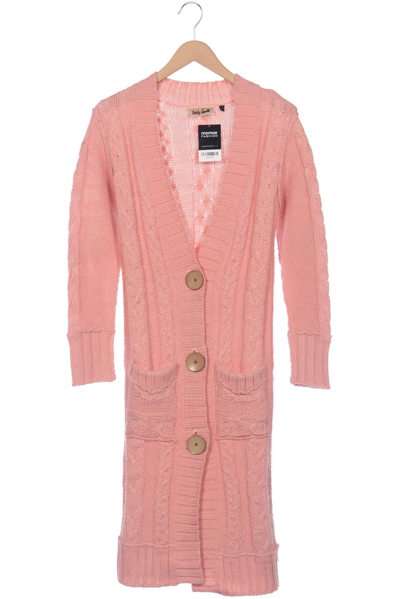 

Teddy Smith Damen Strickjacke, pink, Gr. 38