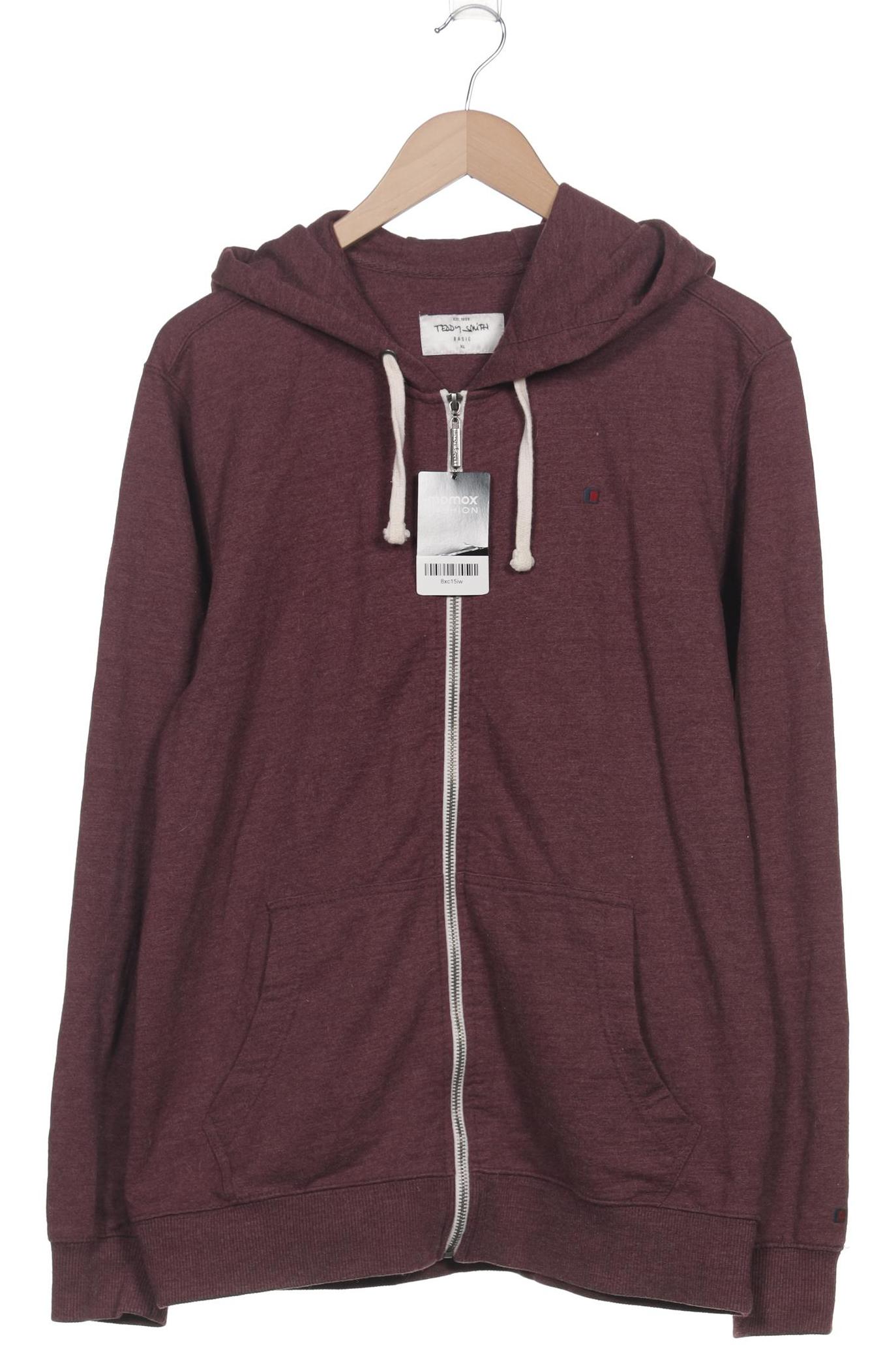 

Teddy Smith Herren Kapuzenpullover, bordeaux, Gr. 54